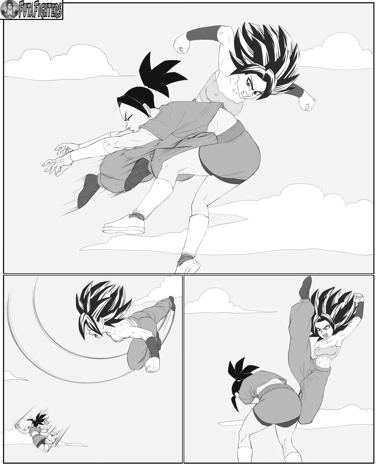 Caulifla Vs Kale 118 Page Update Futafighters page 31