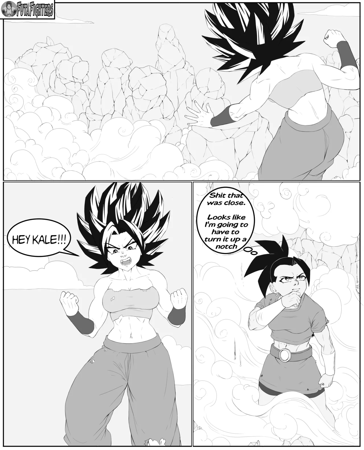 Caulifla Vs Kale 118 Page Update Futafighters page 33