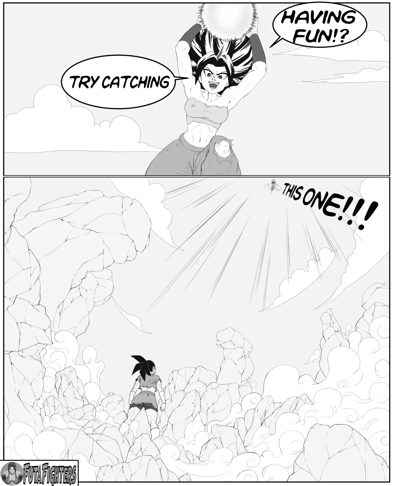 Caulifla Vs Kale 118 Page Update Futafighters page 34