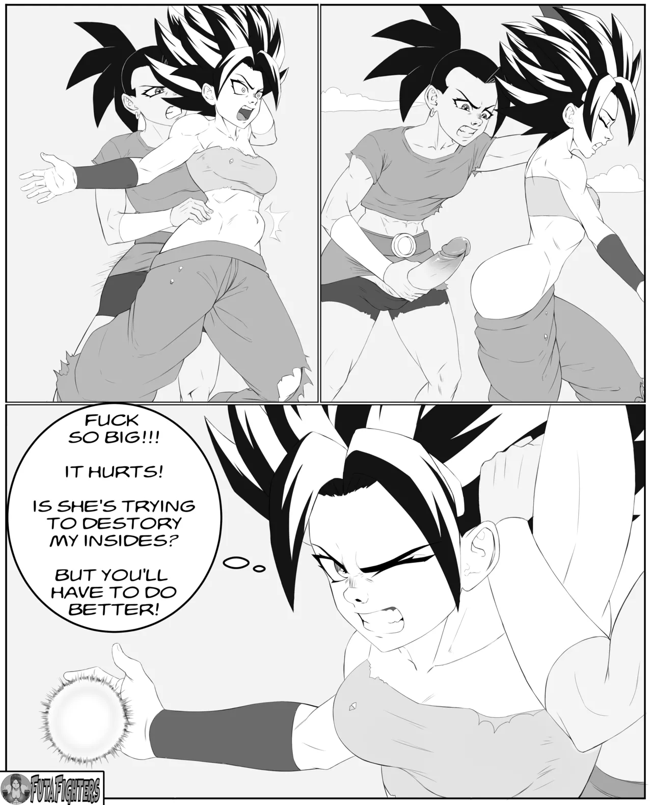 Caulifla Vs Kale 118 Page Update Futafighters page 37