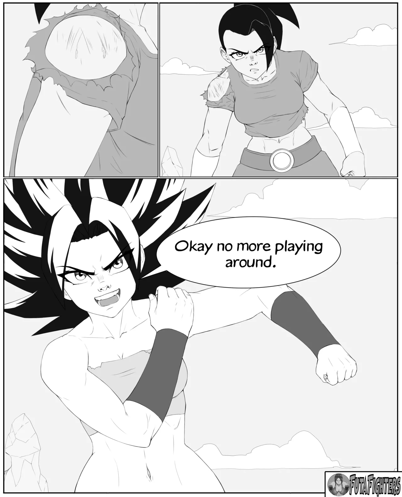 Caulifla Vs Kale 118 Page Update Futafighters page 39