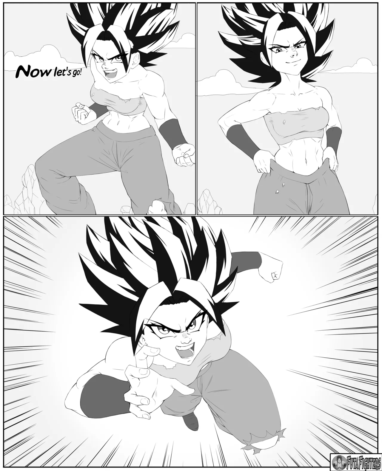 Caulifla Vs Kale 118 Page Update Futafighters page 40