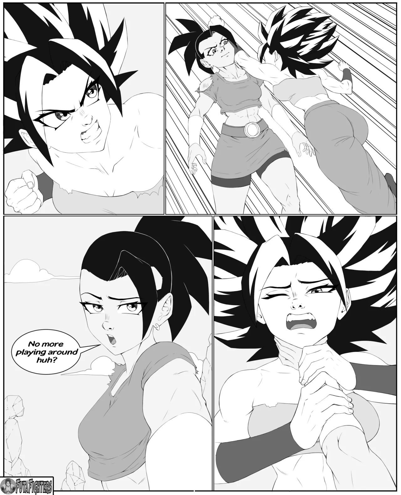 Caulifla Vs Kale 118 Page Update Futafighters page 41