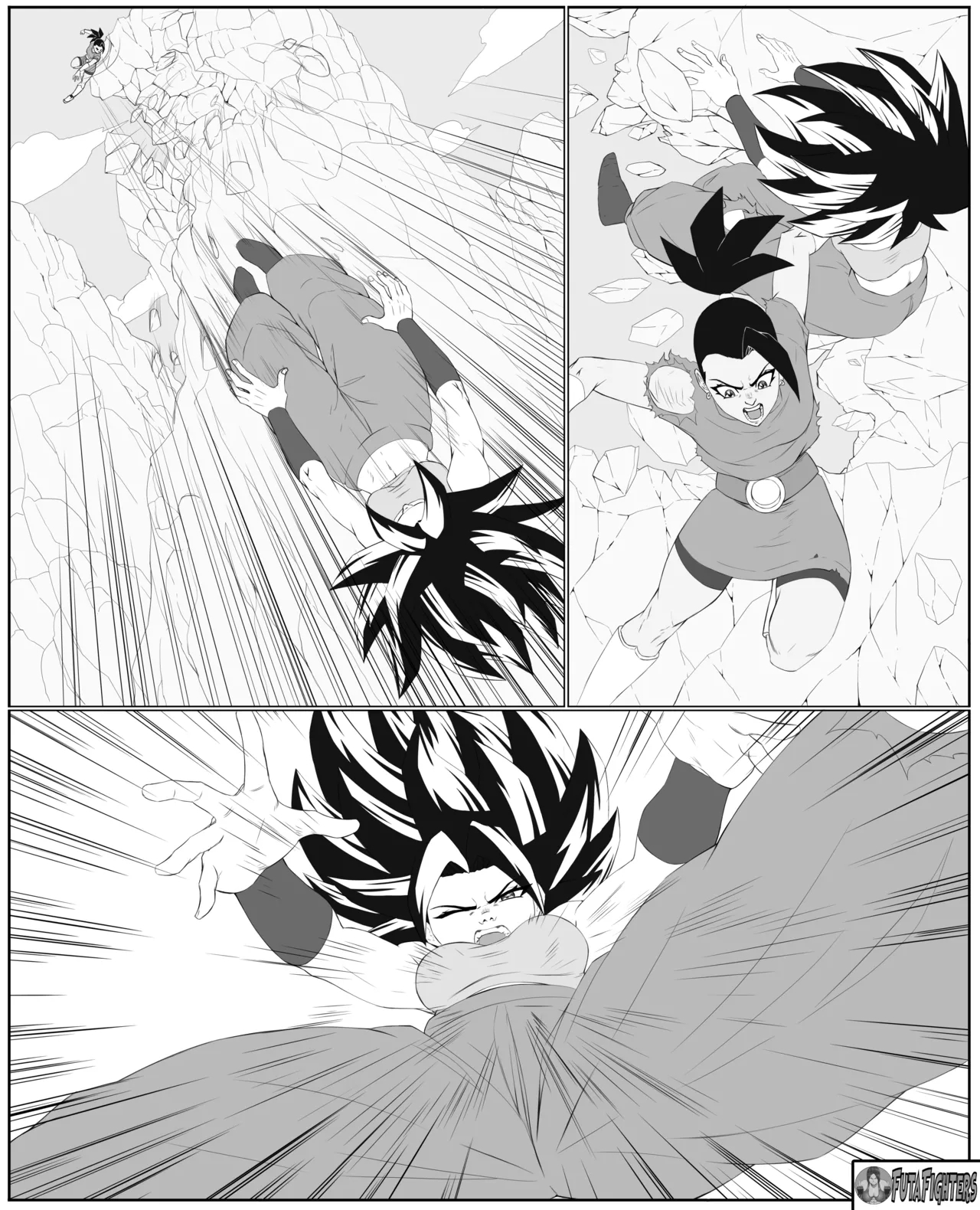 Caulifla Vs Kale 118 Page Update Futafighters page 43