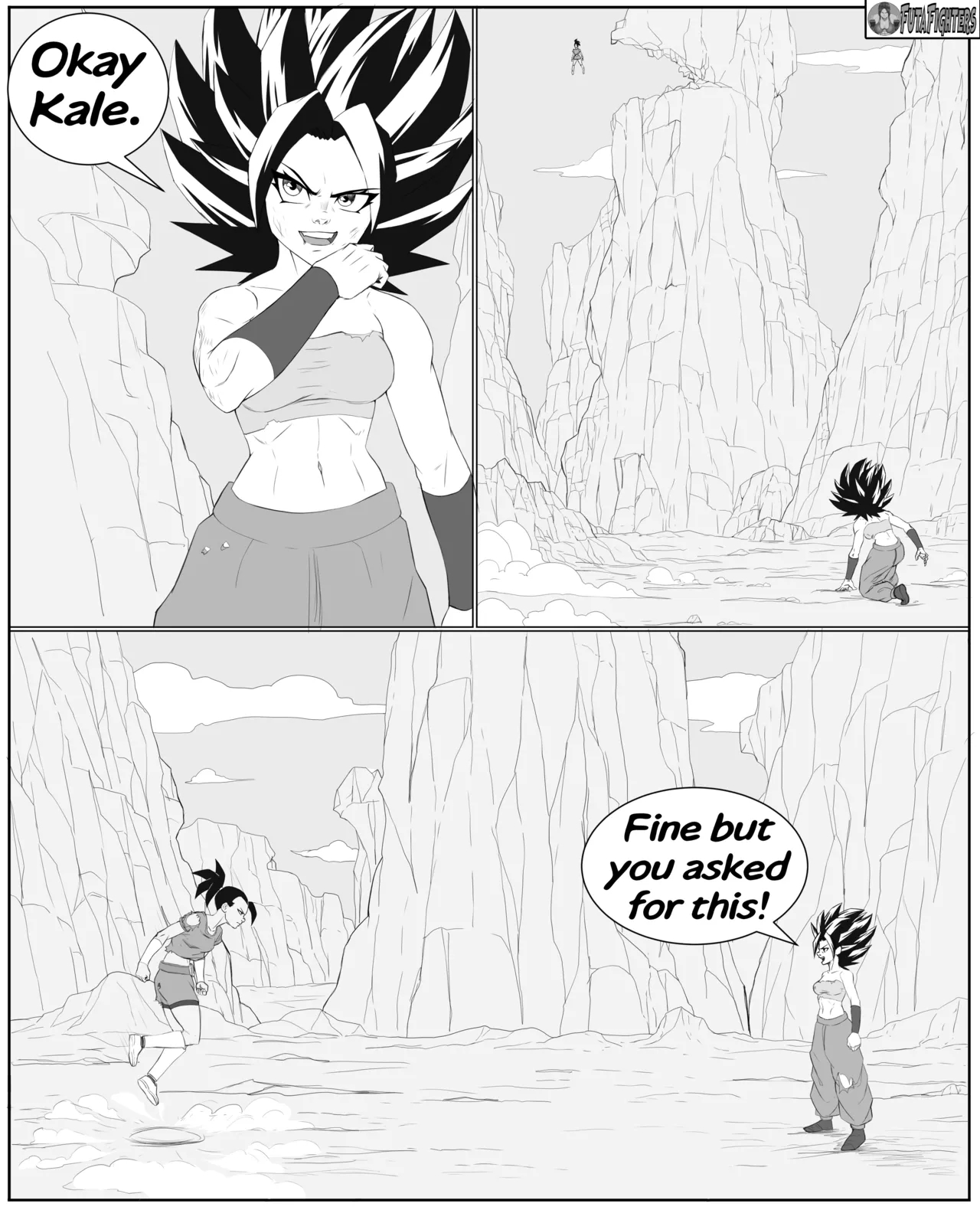 Caulifla Vs Kale 118 Page Update Futafighters page 45
