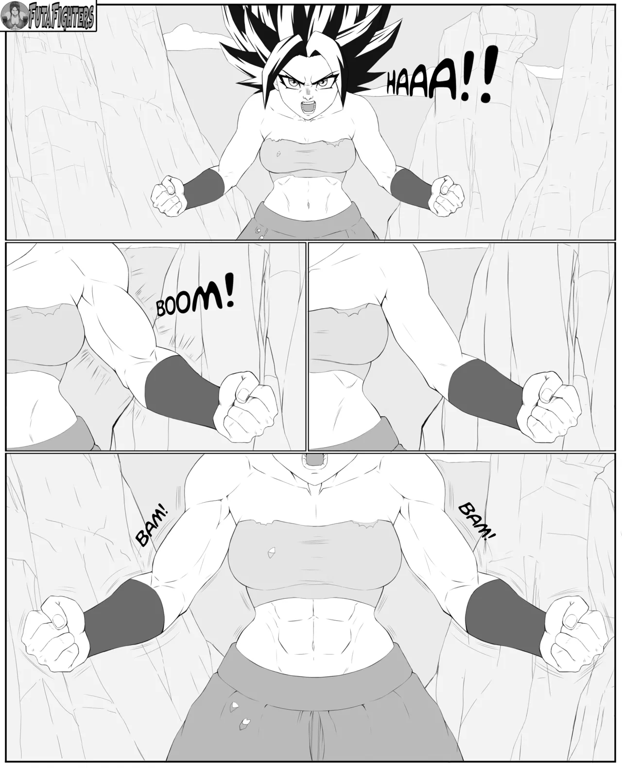 Caulifla Vs Kale 118 Page Update Futafighters page 46