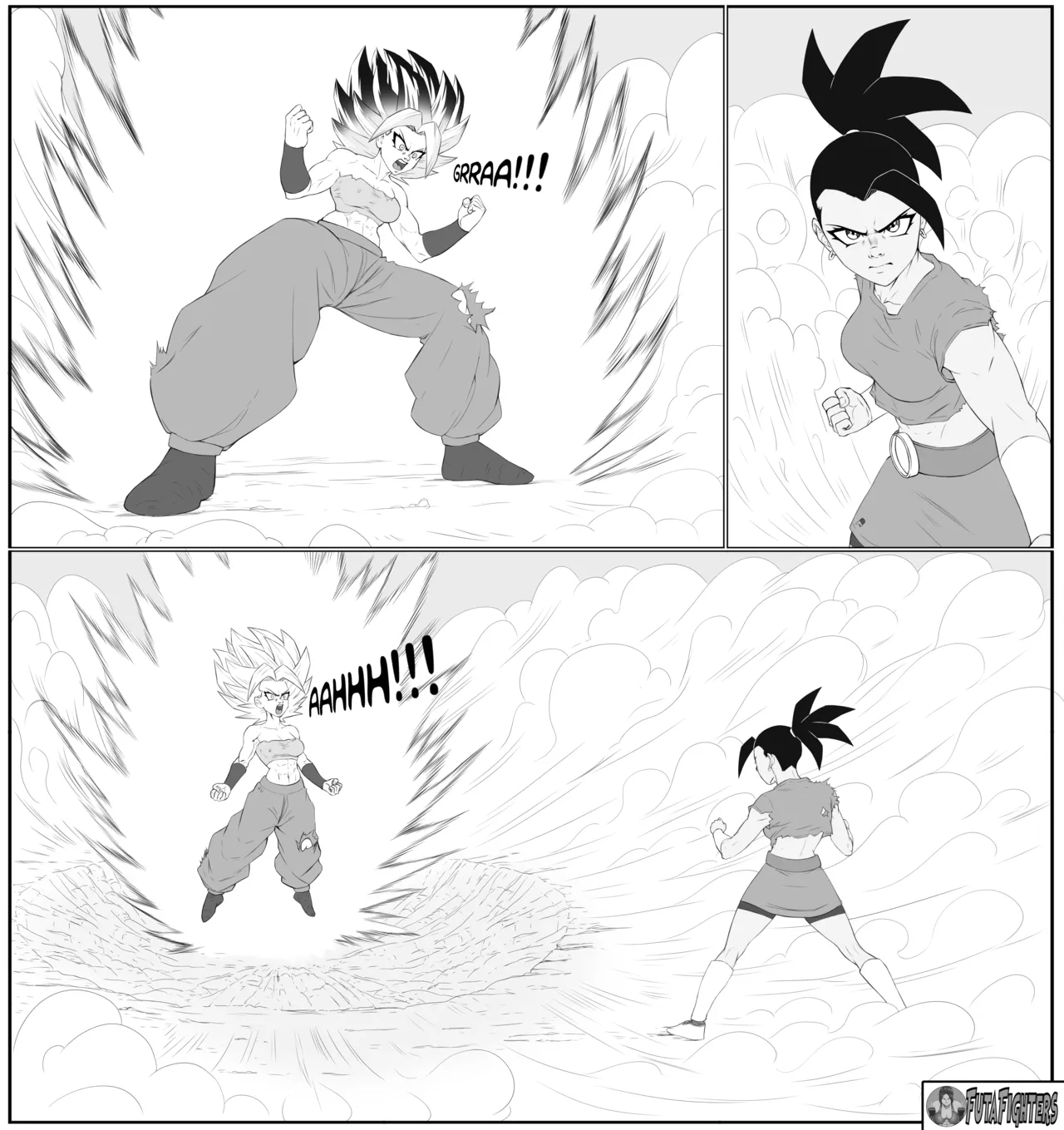 Caulifla Vs Kale 118 Page Update Futafighters page 47
