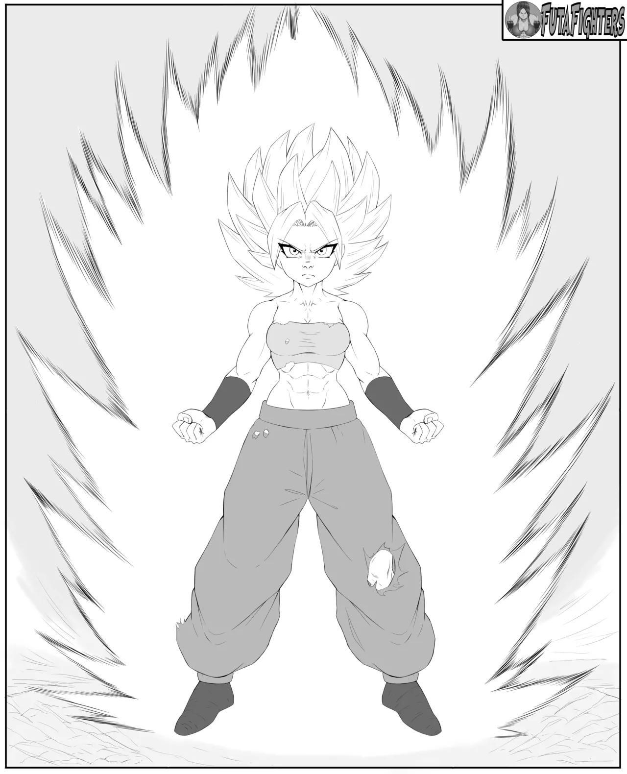 Caulifla Vs Kale 118 Page Update Futafighters page 48