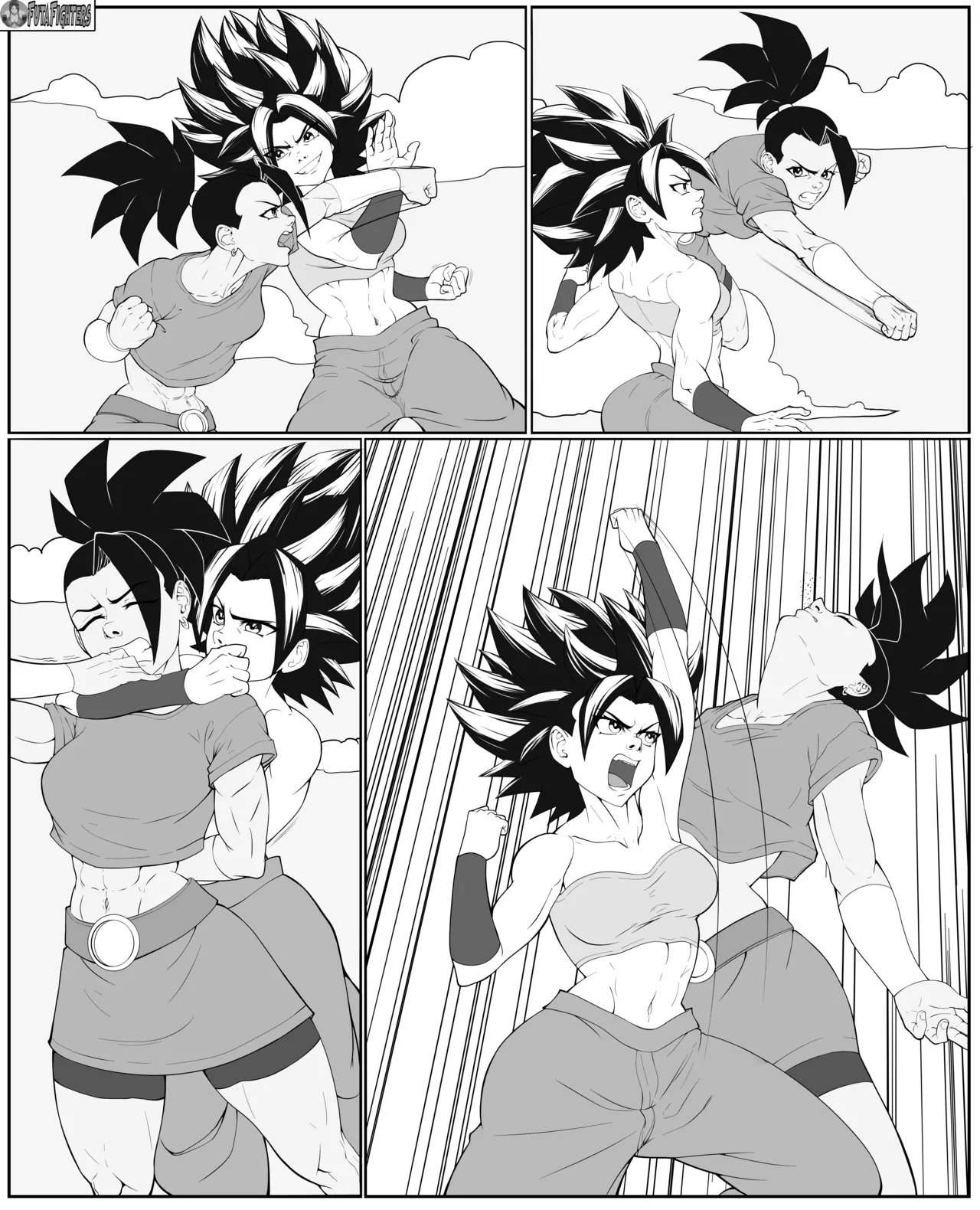Caulifla Vs Kale 118 Page Update Futafighters page 5