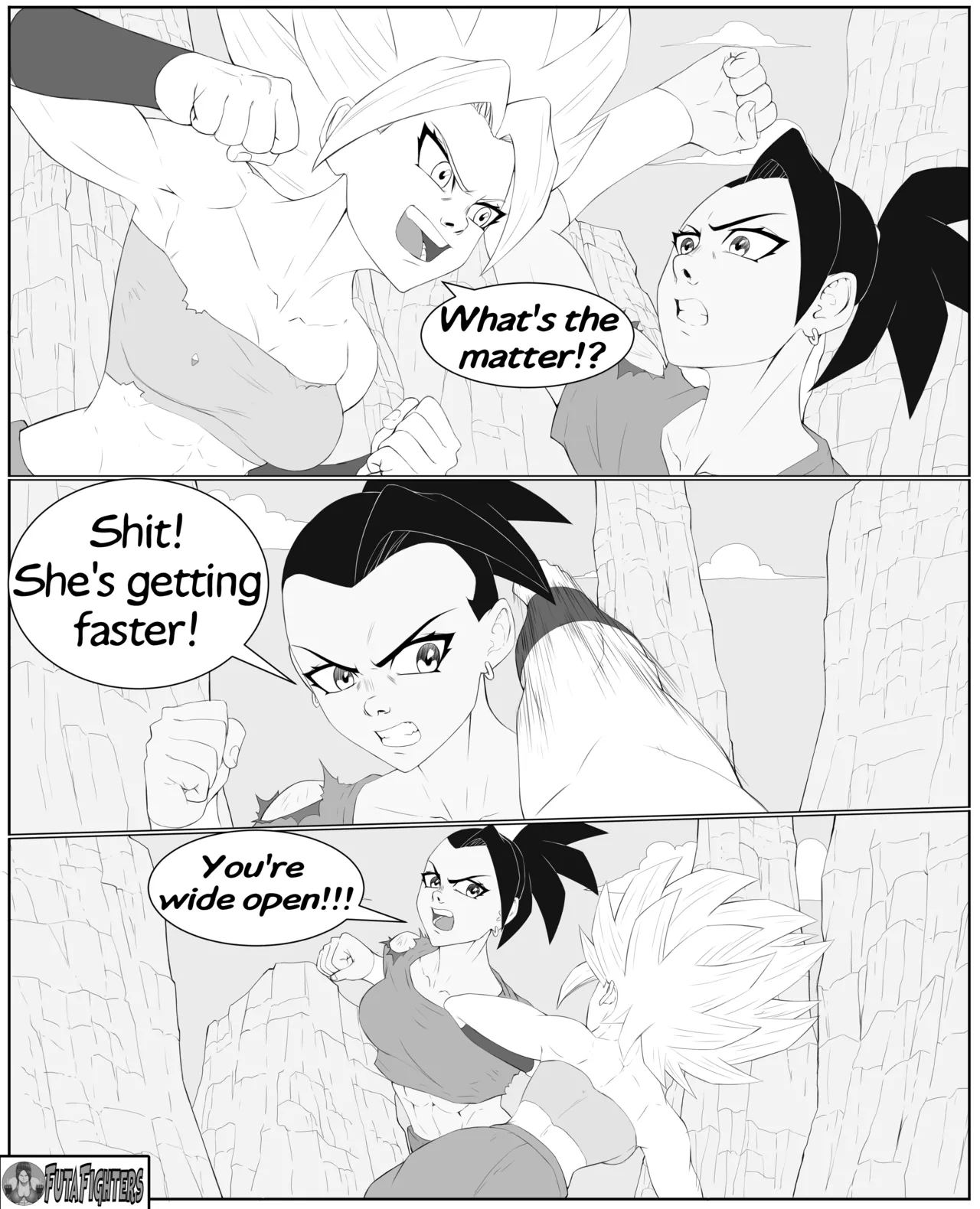 Caulifla Vs Kale 118 Page Update Futafighters page 55