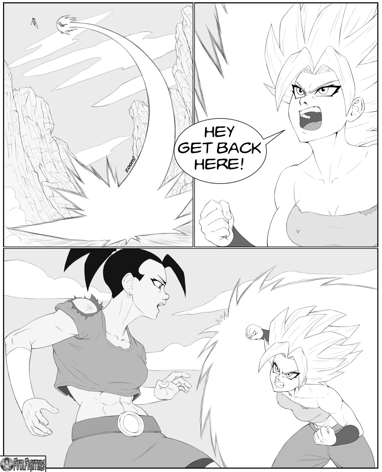 Caulifla Vs Kale 118 Page Update Futafighters page 58