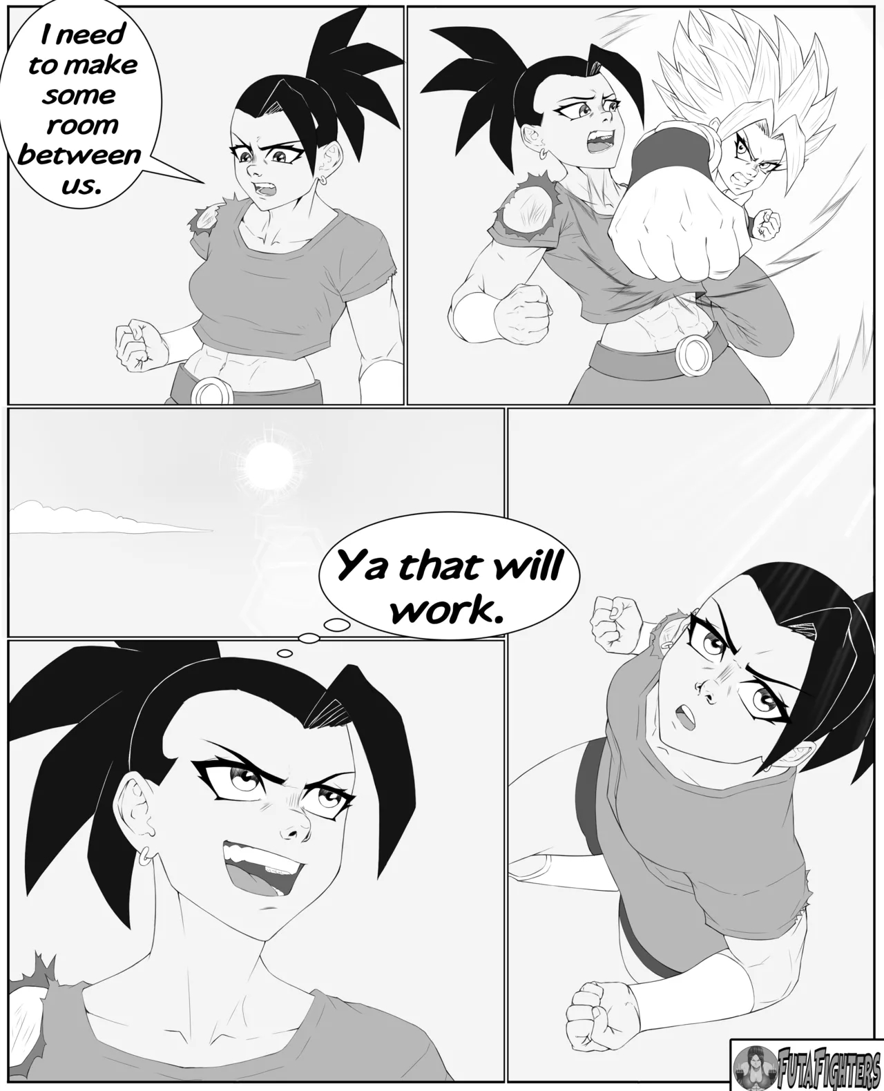 Caulifla Vs Kale 118 Page Update Futafighters page 59
