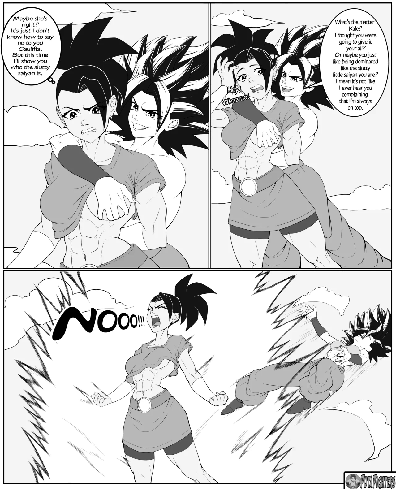 Caulifla Vs Kale 118 Page Update Futafighters page 6