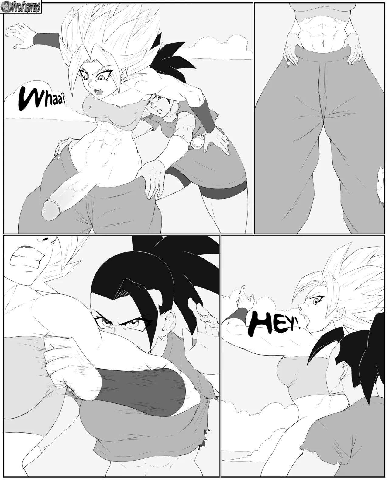 Caulifla Vs Kale 118 Page Update Futafighters page 62