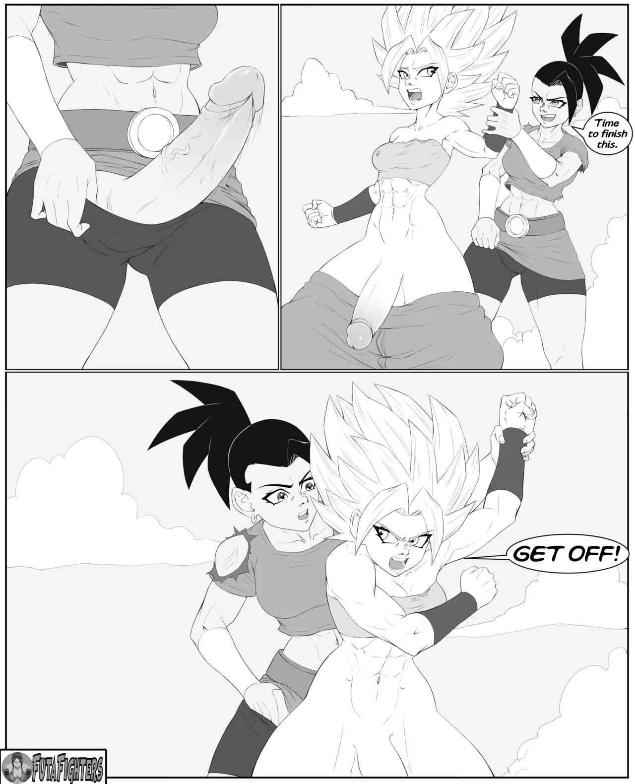 Caulifla Vs Kale 118 Page Update Futafighters page 63