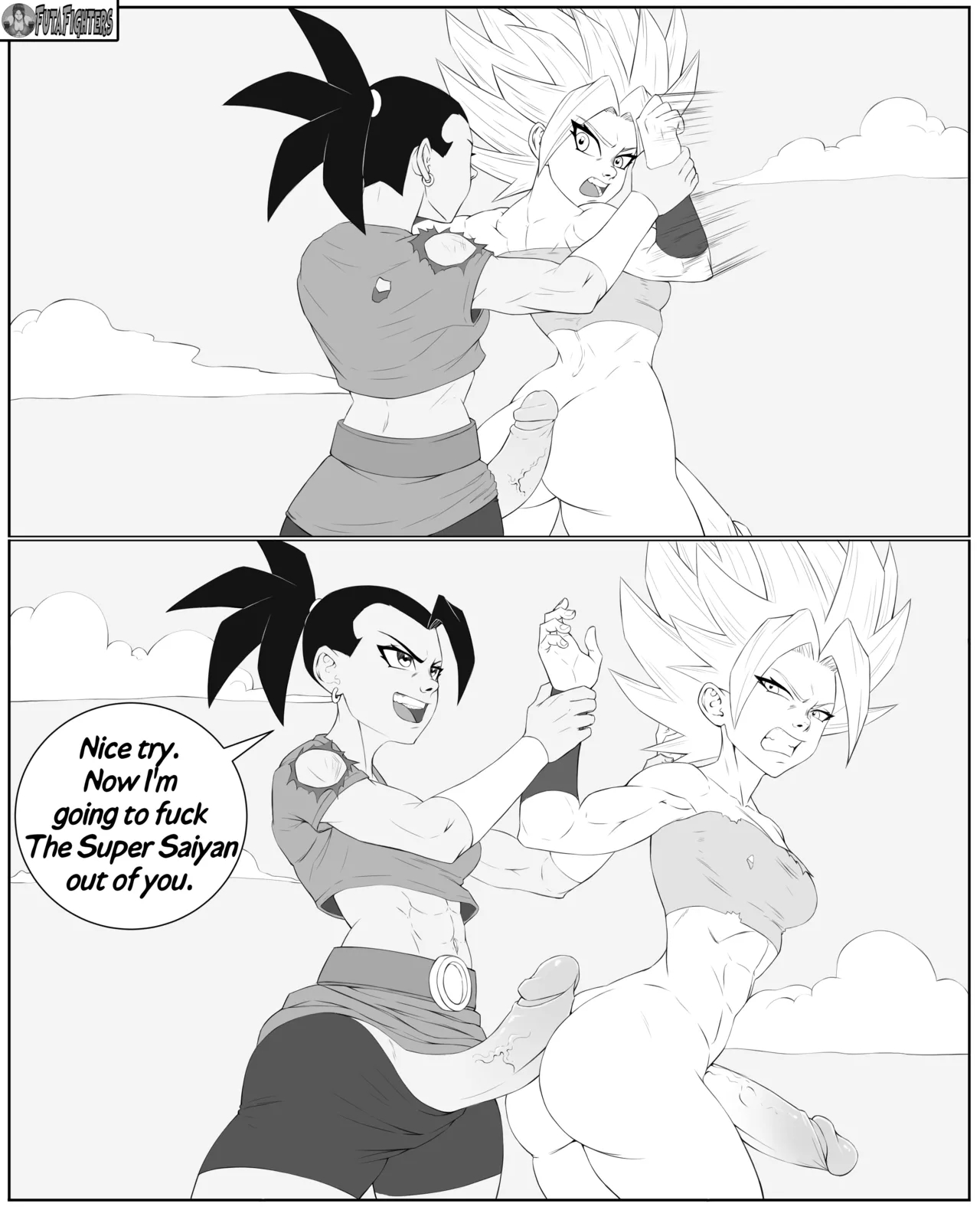 Caulifla Vs Kale 118 Page Update Futafighters page 64