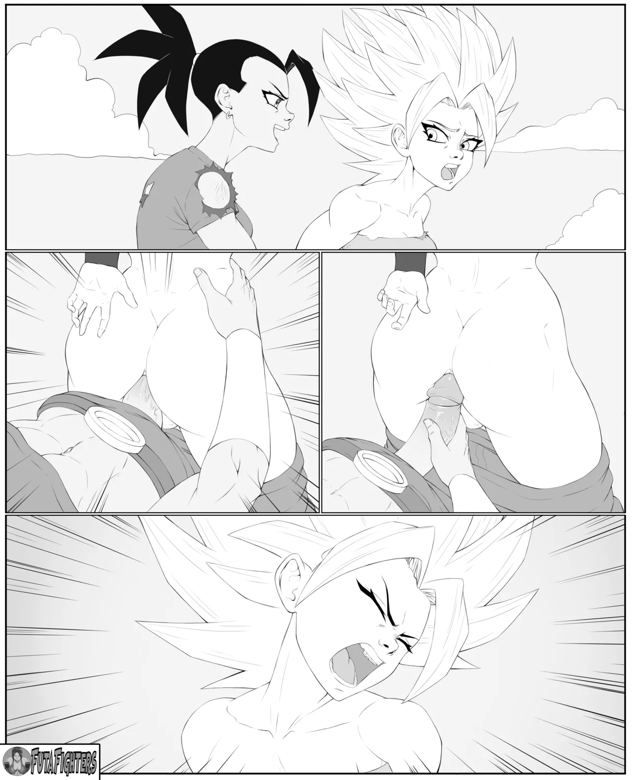 Caulifla Vs Kale 118 Page Update Futafighters page 66