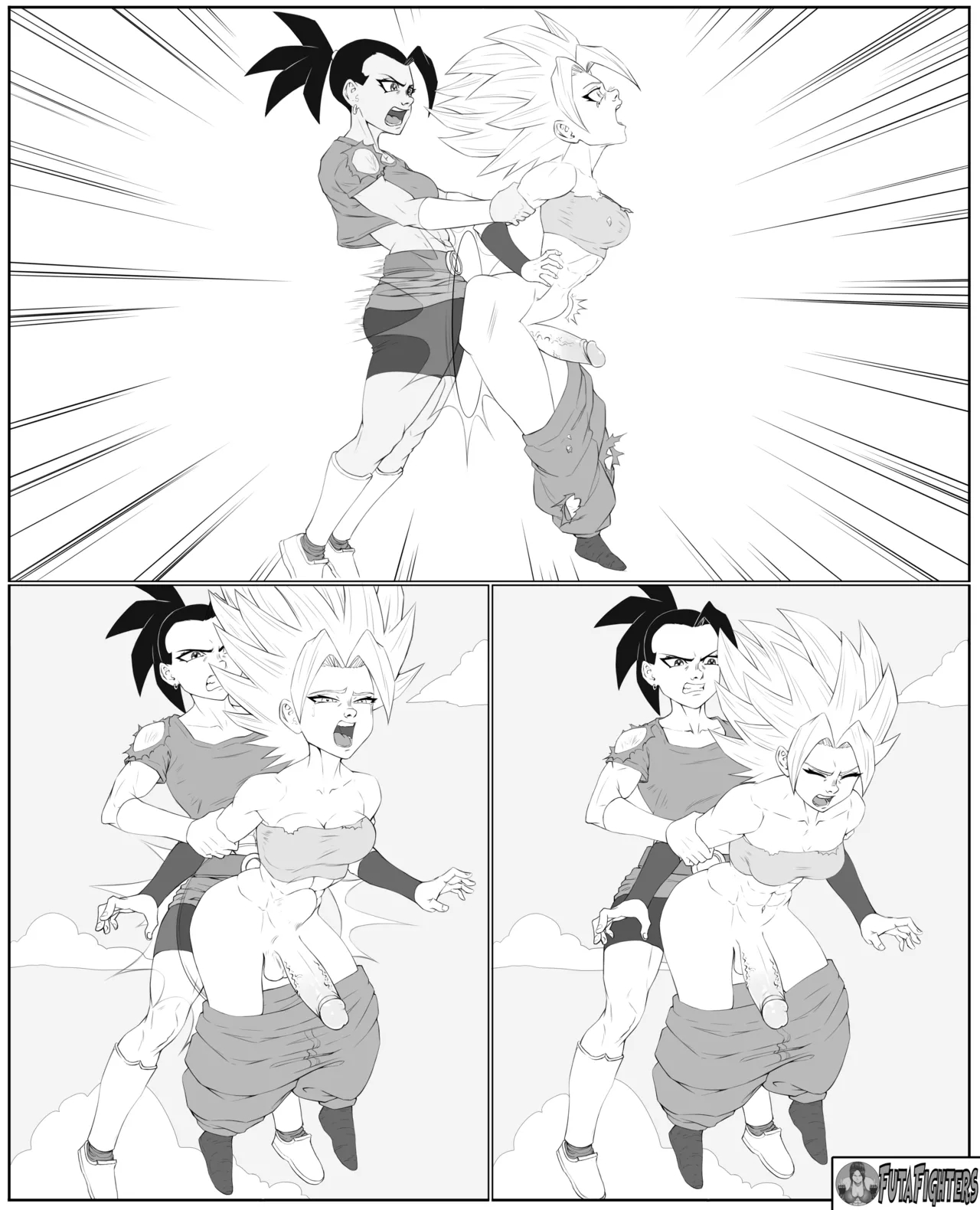 Caulifla Vs Kale 118 Page Update Futafighters page 70