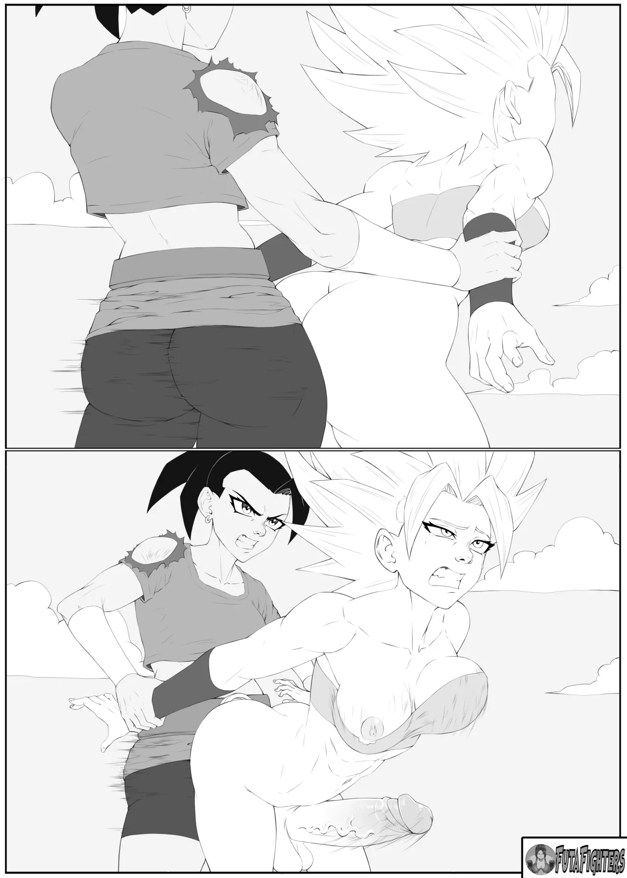 Caulifla Vs Kale 118 Page Update Futafighters page 72
