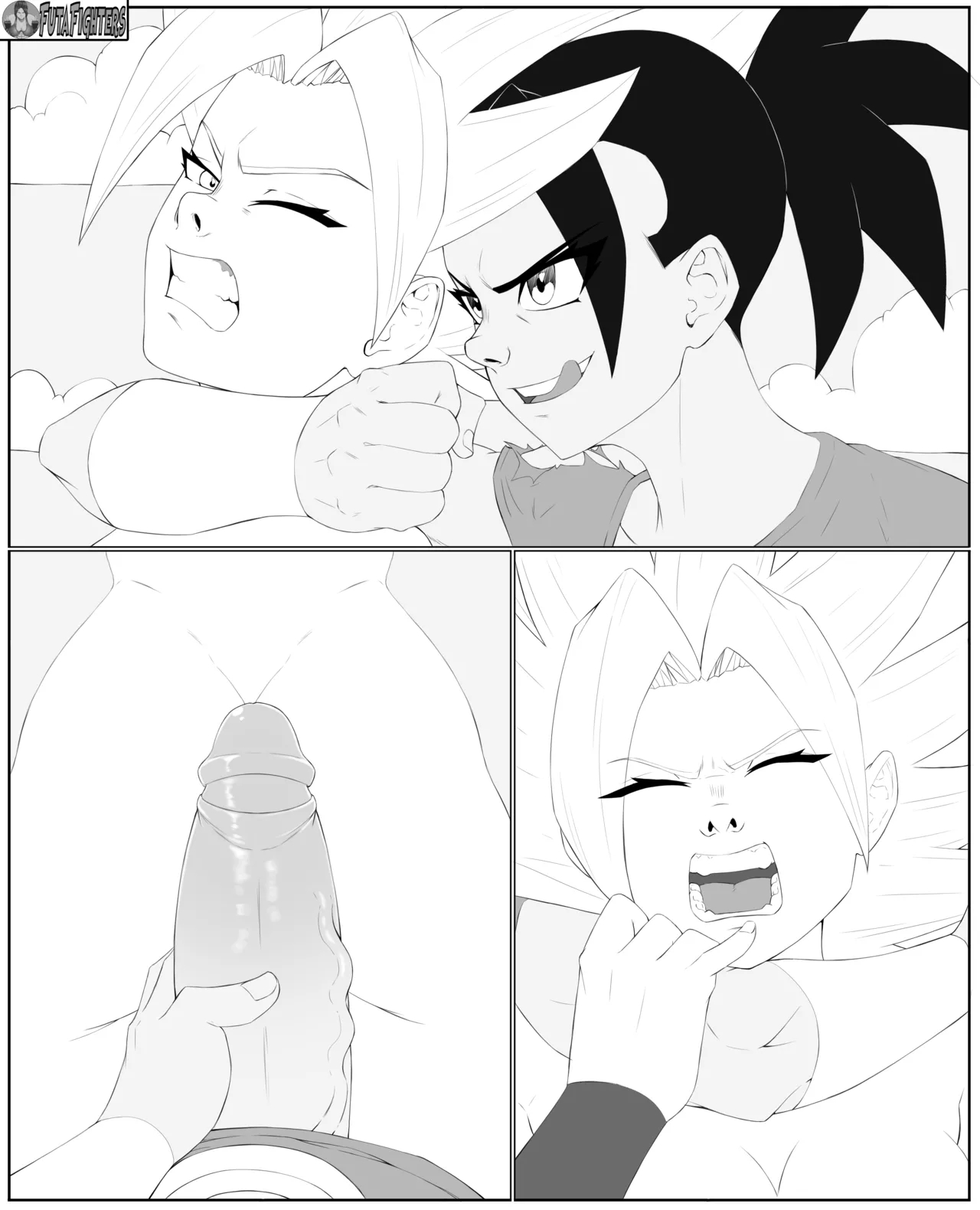 Caulifla Vs Kale 118 Page Update Futafighters page 77