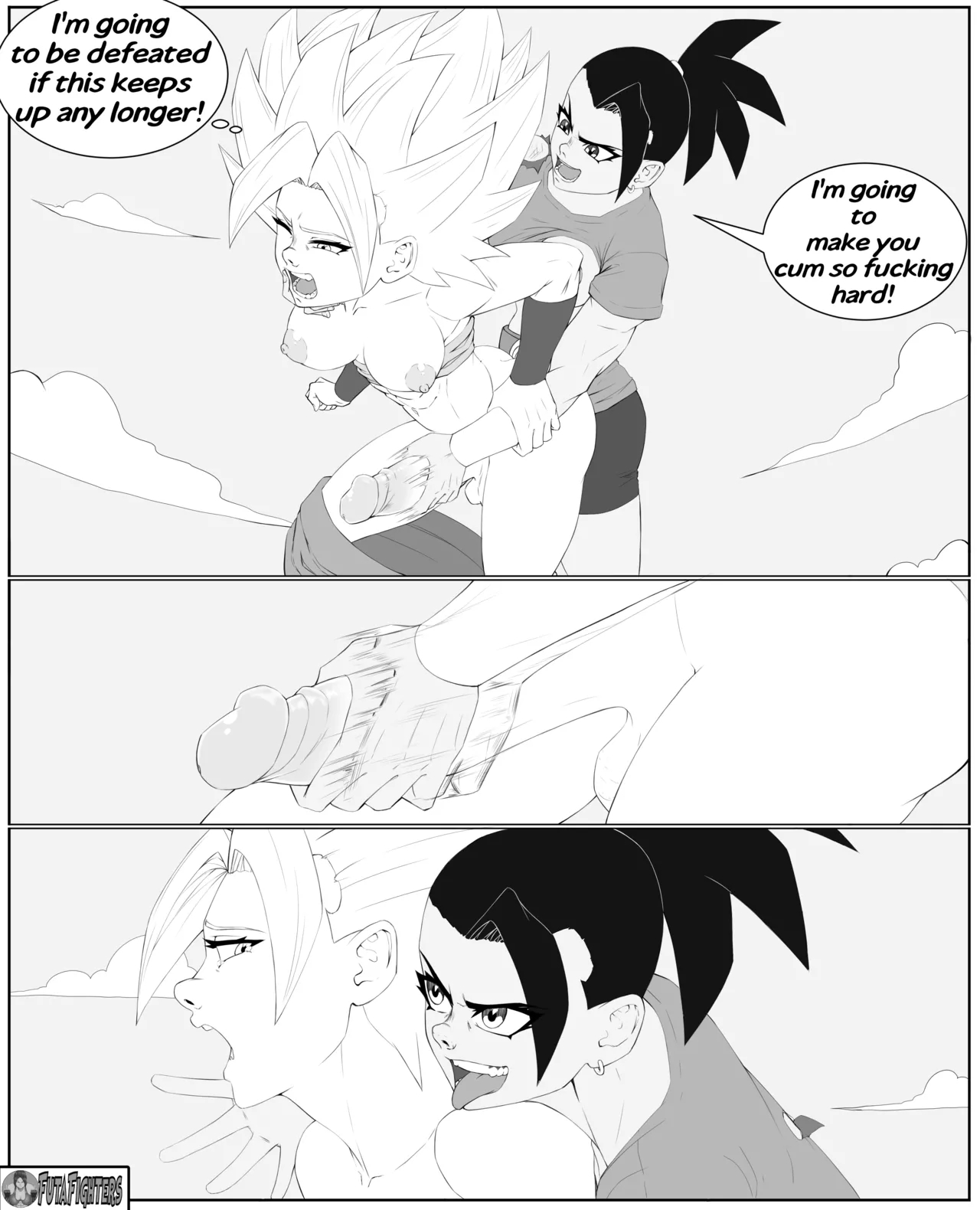 Caulifla Vs Kale 118 Page Update Futafighters page 83