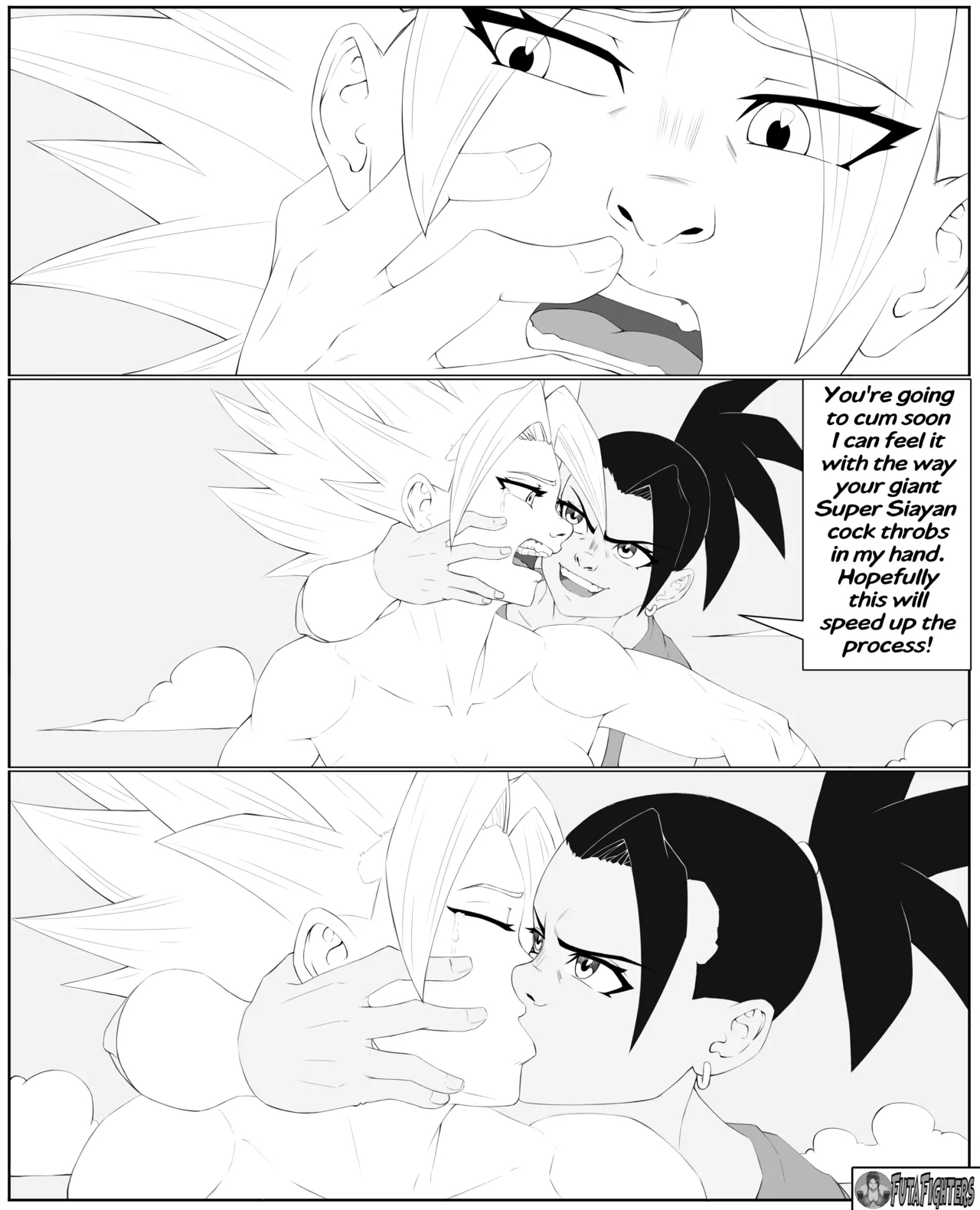 Caulifla Vs Kale 118 Page Update Futafighters page 84