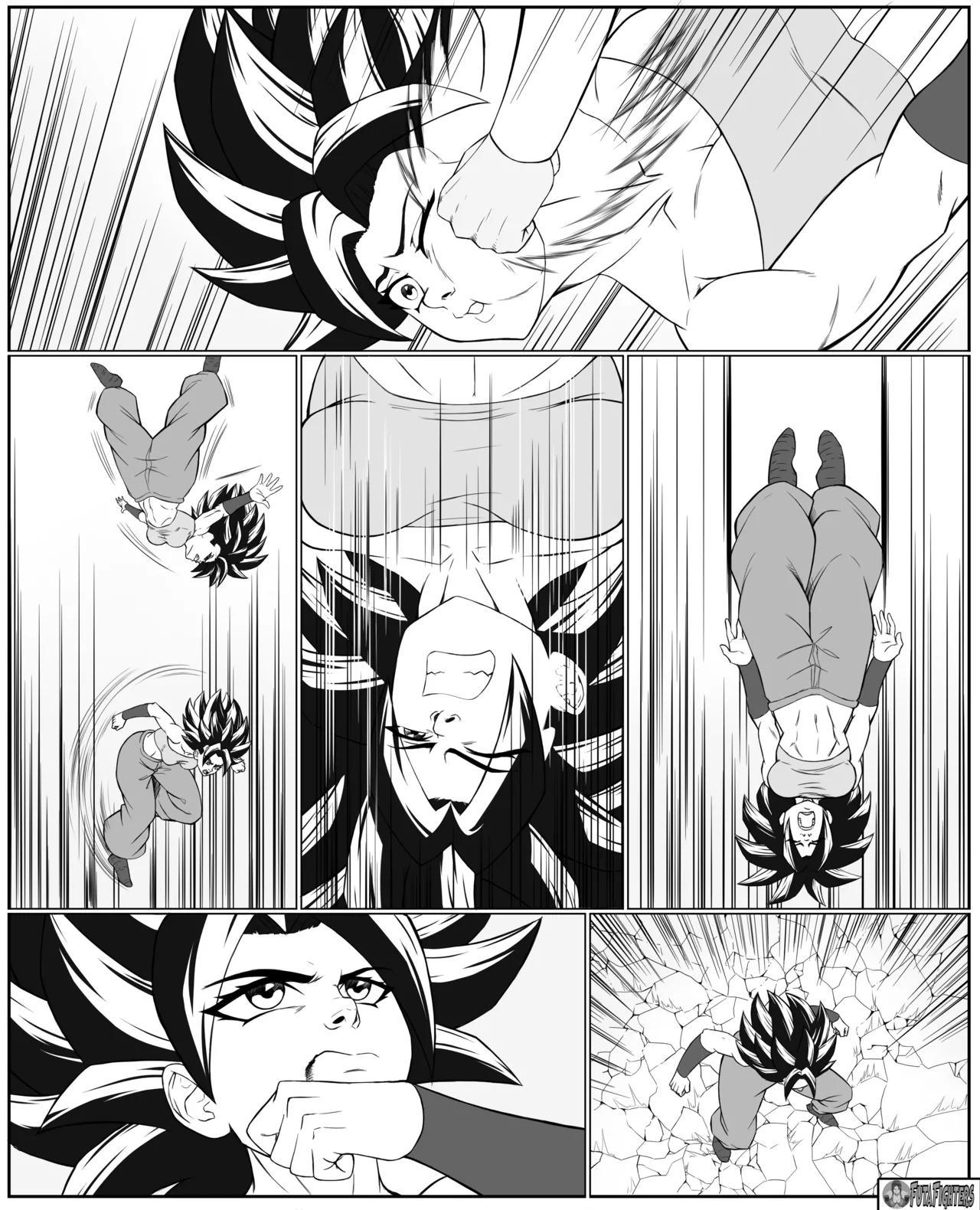 Caulifla Vs Kale 118 Page Update Futafighters page 9