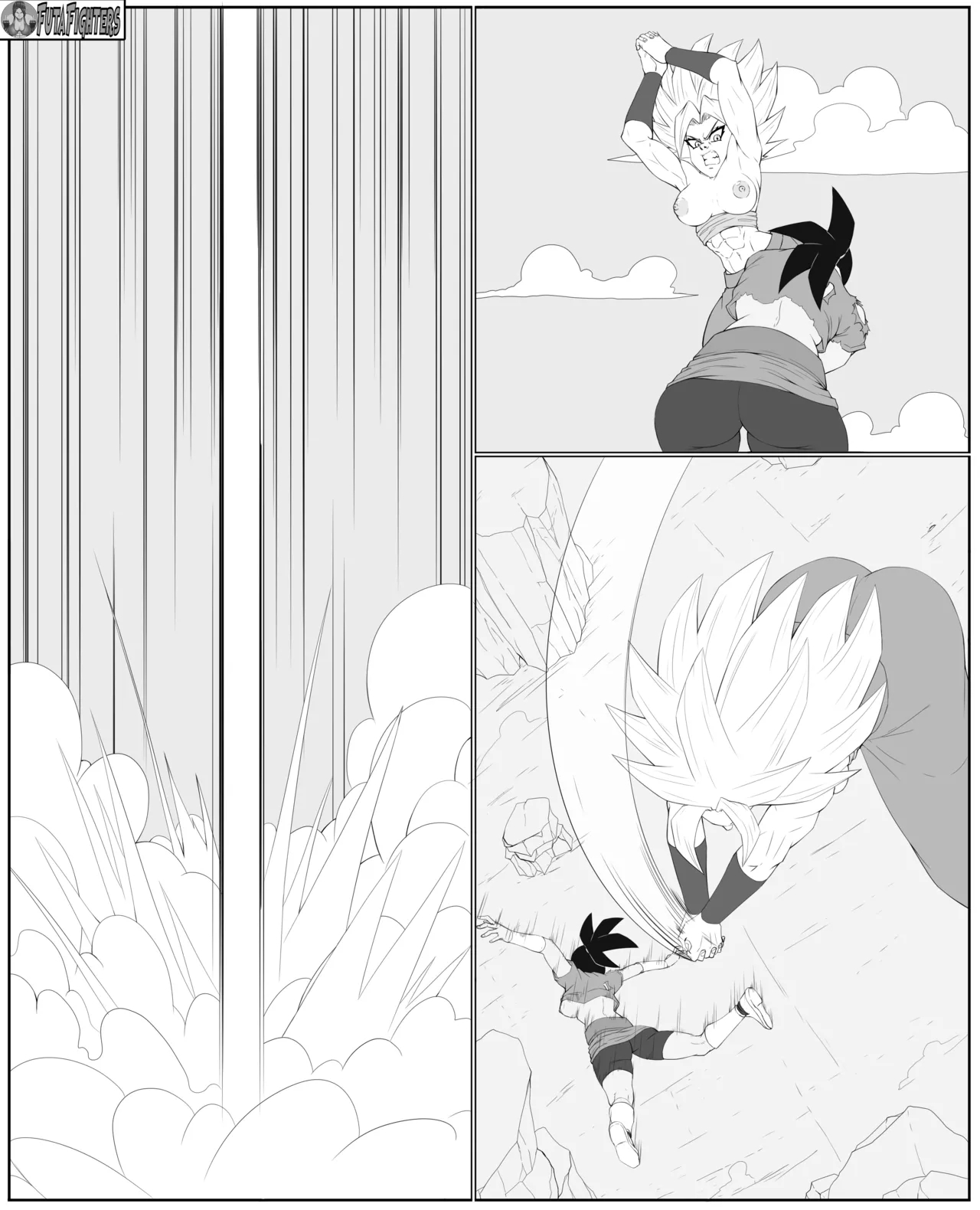 Caulifla Vs Kale 118 Page Update Futafighters page 93
