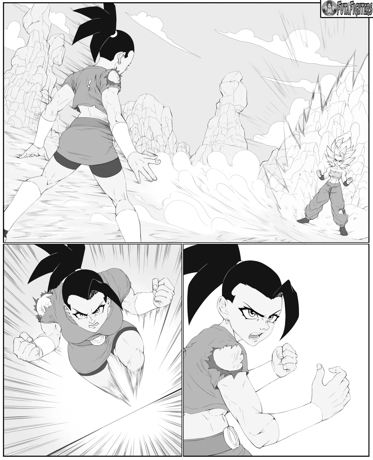Caulifla Vs Kale 118 Page Update Futafighters page 97