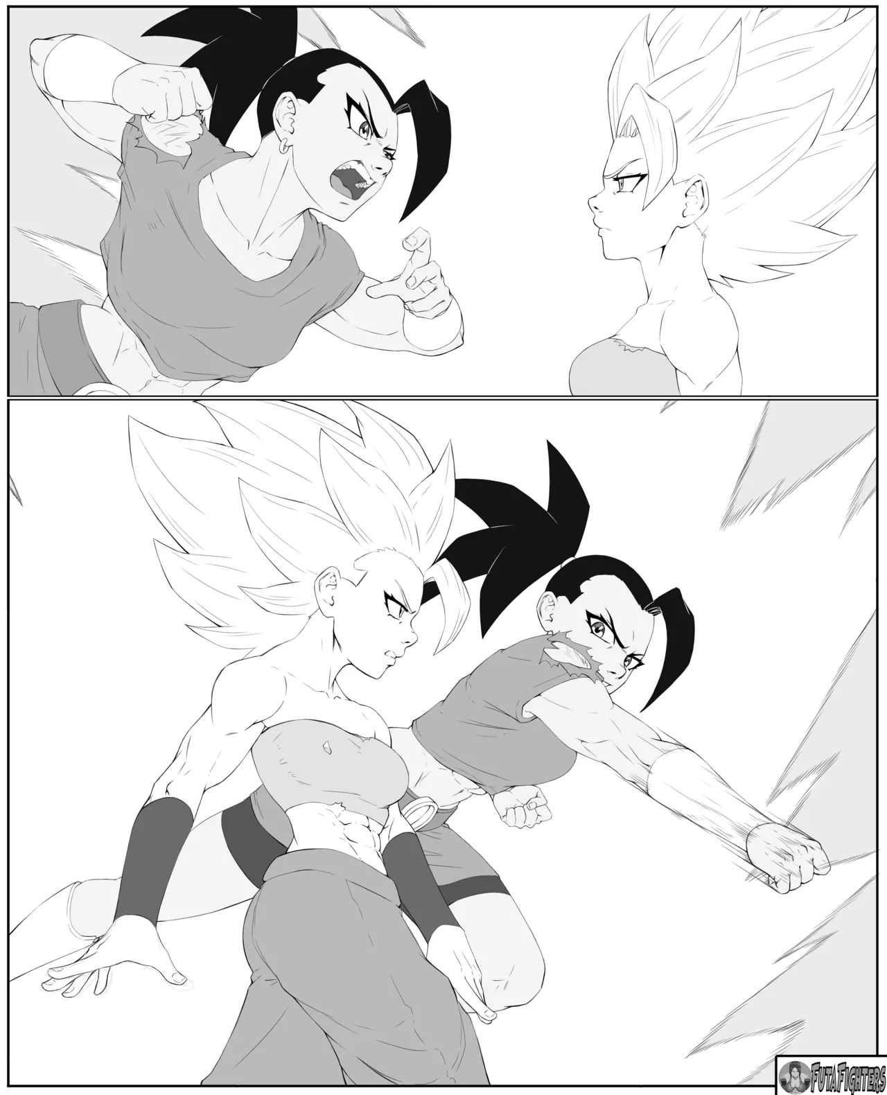 Caulifla Vs Kale 118 Page Update Futafighters page 98