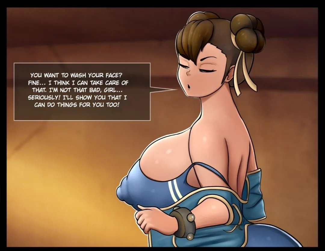 Chun-li's Yoga Session page 9