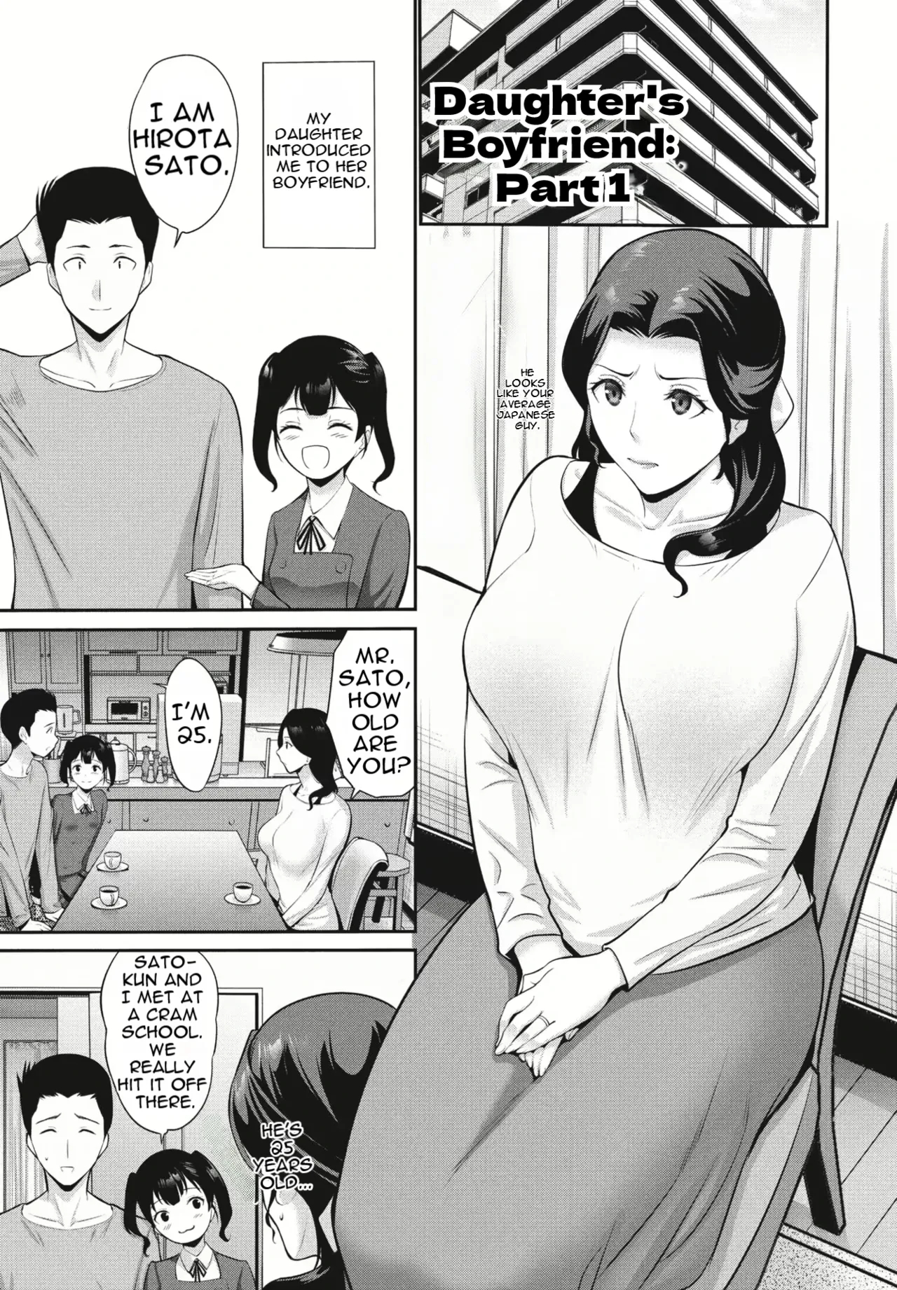 Daughter's Boyfriend Part 1 page 1