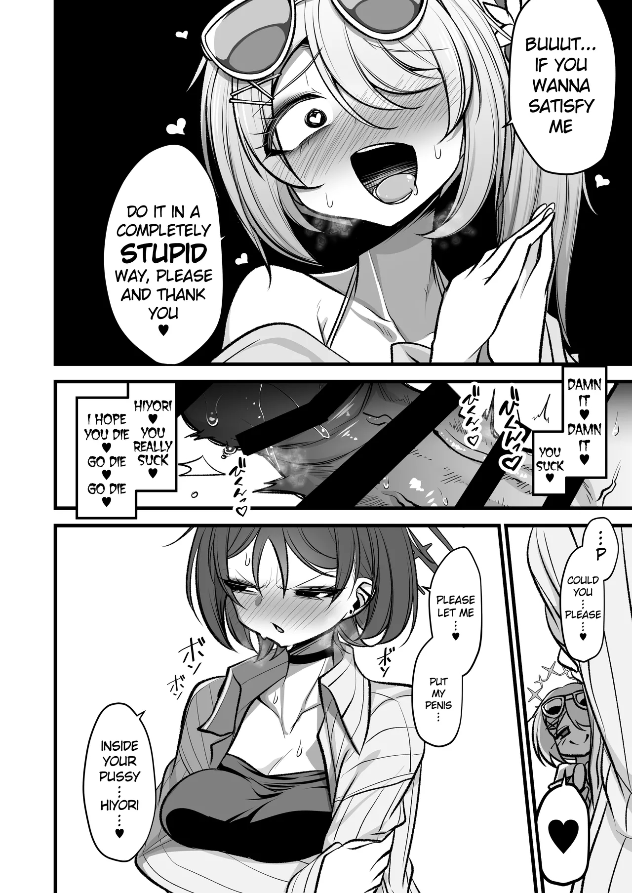 Do-s Hiyori Vs Futa-chin Misaki-chan page 9