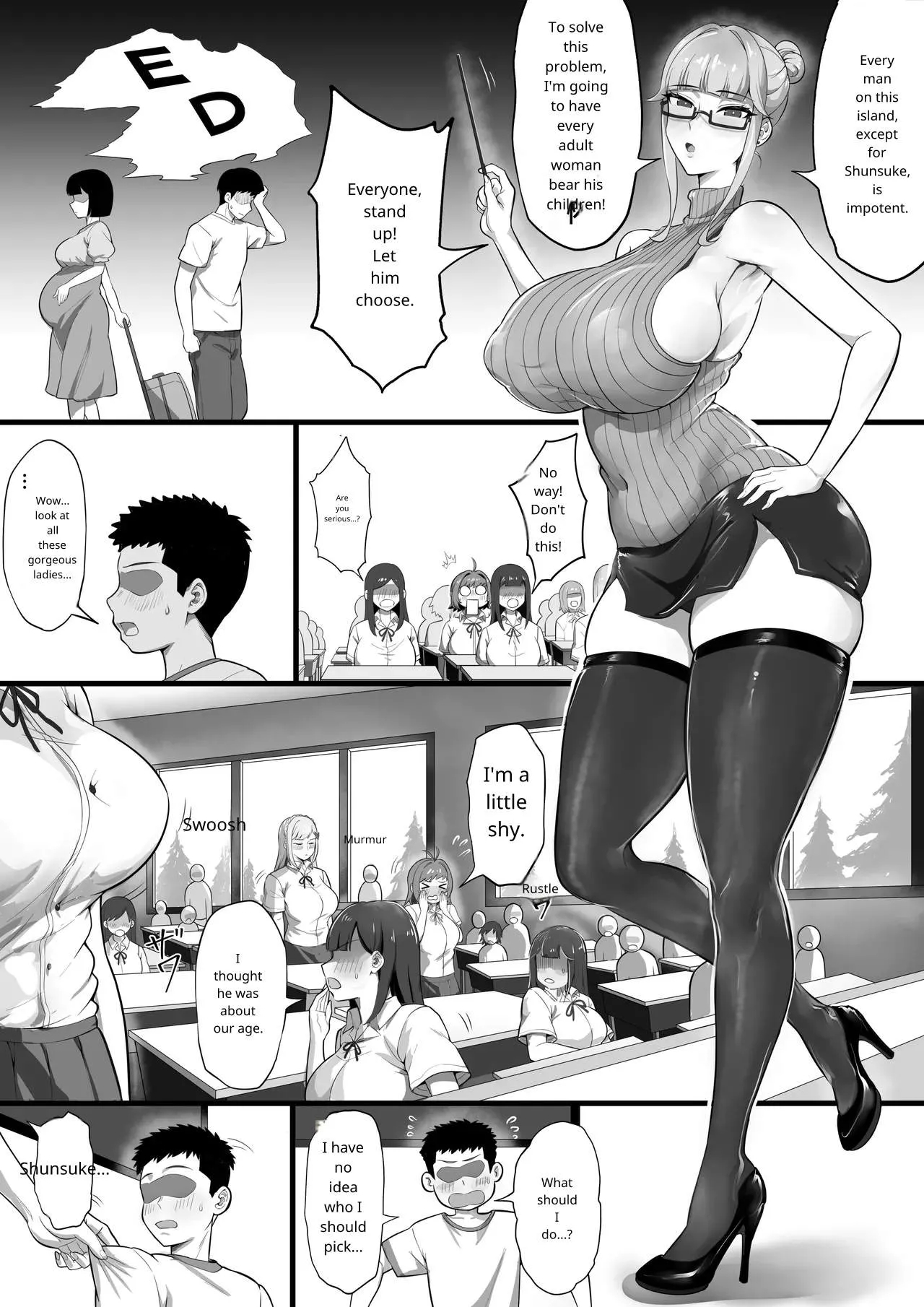 Ed Shika Umarenai Shima De Yuiitsu No Zetsurin 2 page 5