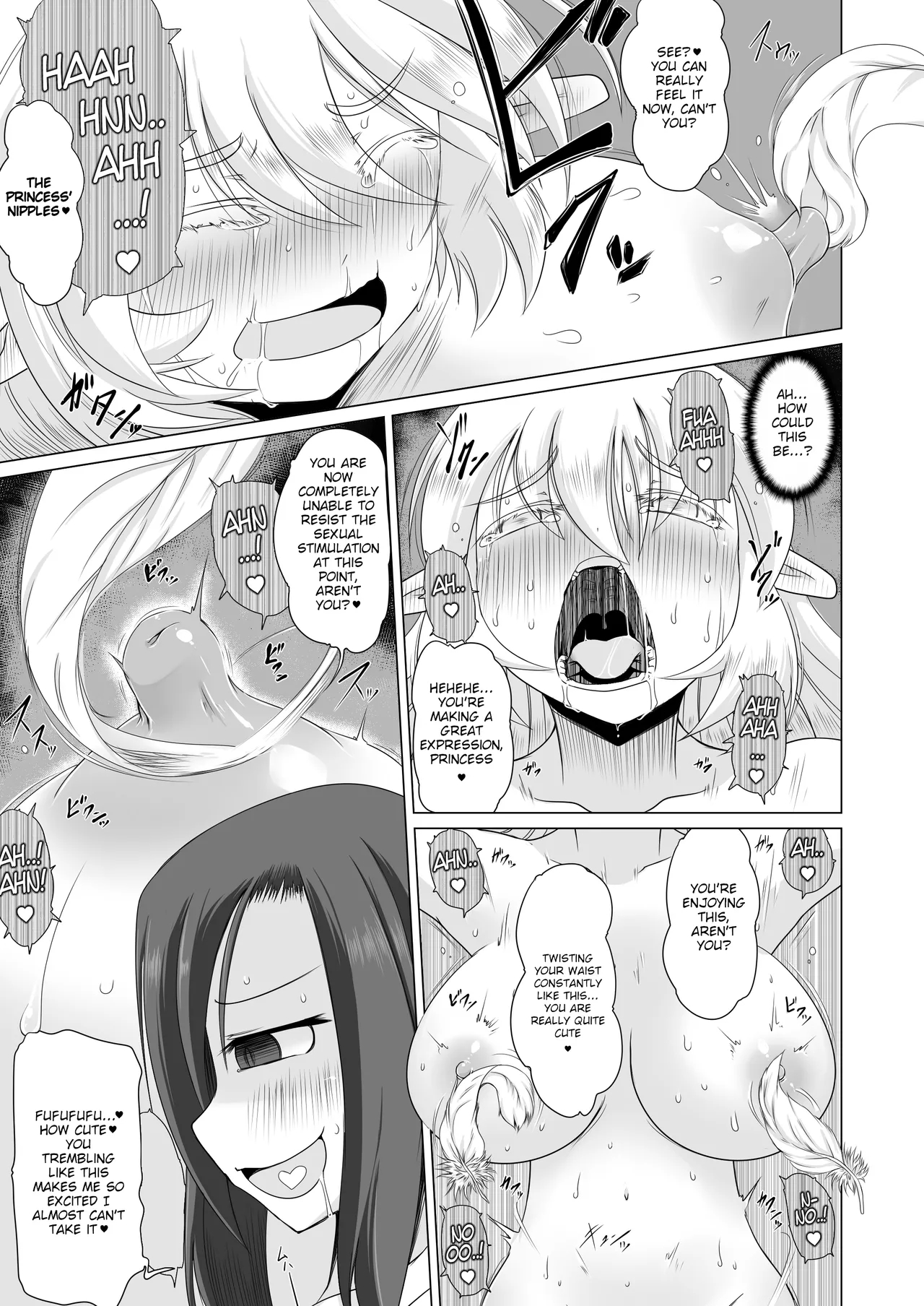 Elf Princess Bound Tickle Torture - Tickle To Ecstatic Climax page 16