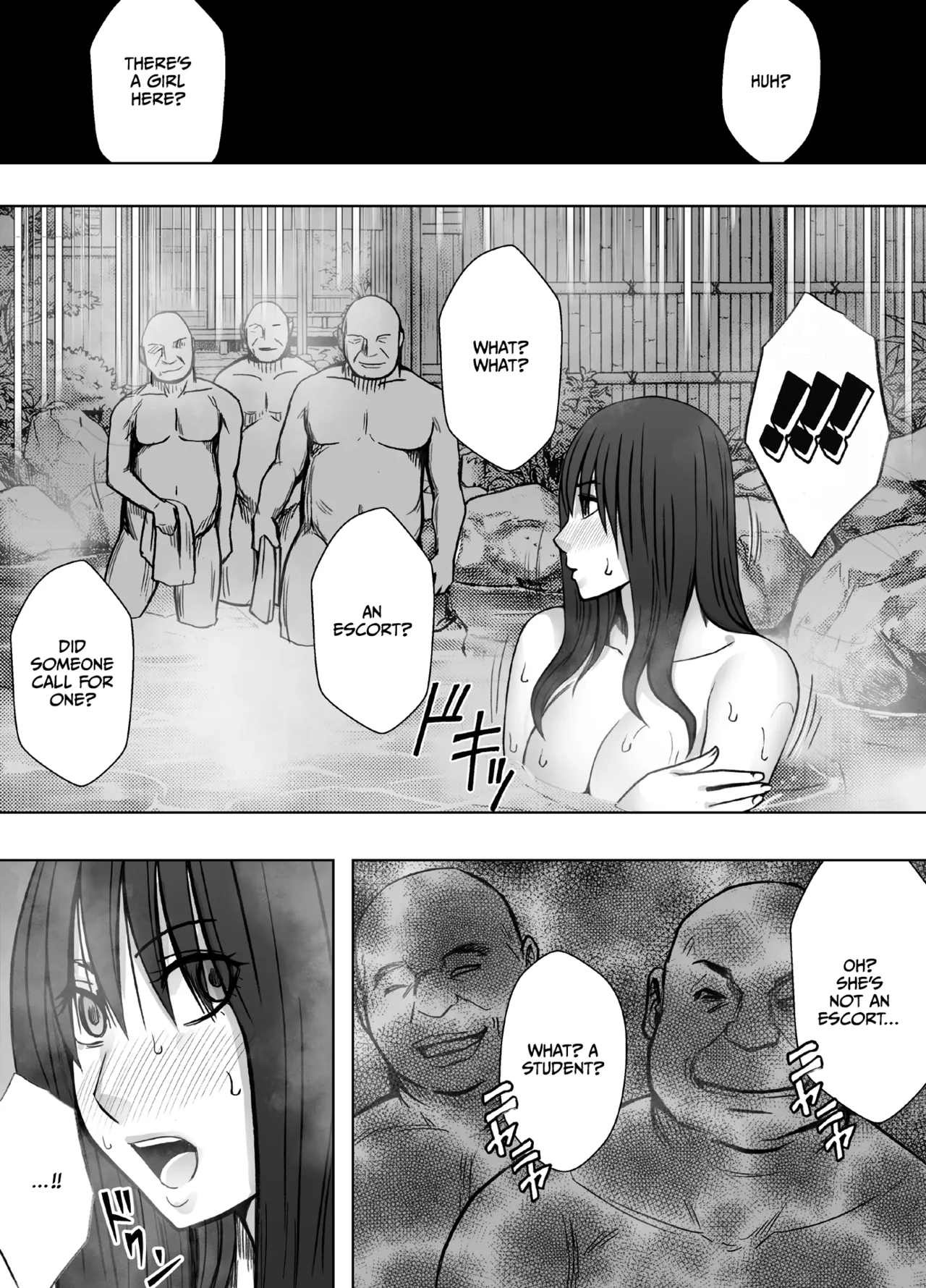 English/romaji Title Kanzen Houi Chijoku Mamire No Syugaku Ryoko Konyoku Ojisan Hen page 22