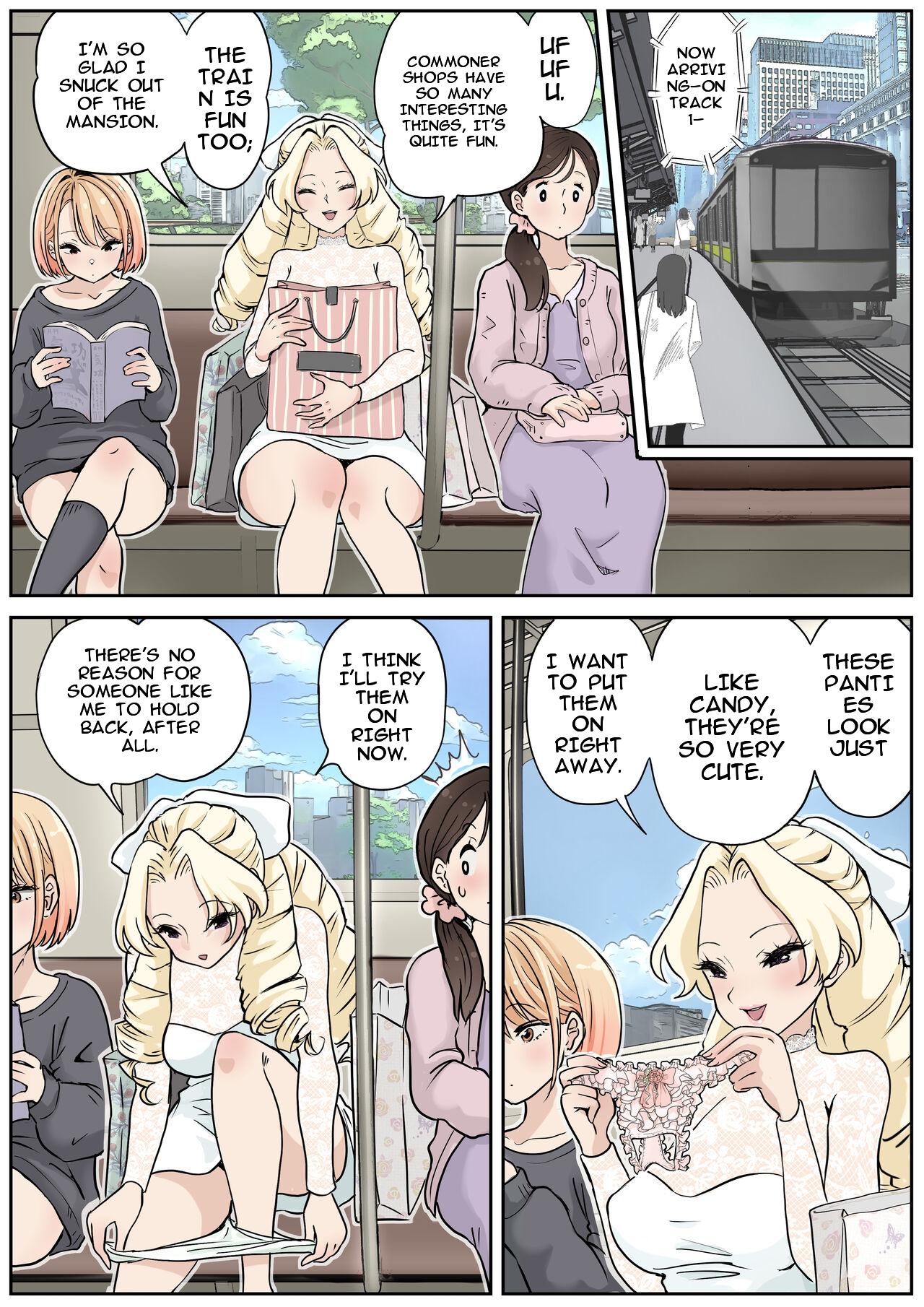 Futayuri - Muchi Na Ojou-sama To Futanari Musume page 4