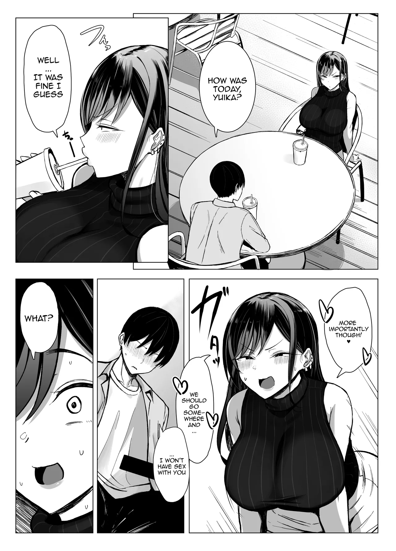 Gal To Otaku No Idenshi Aishou Batsugun H page 54