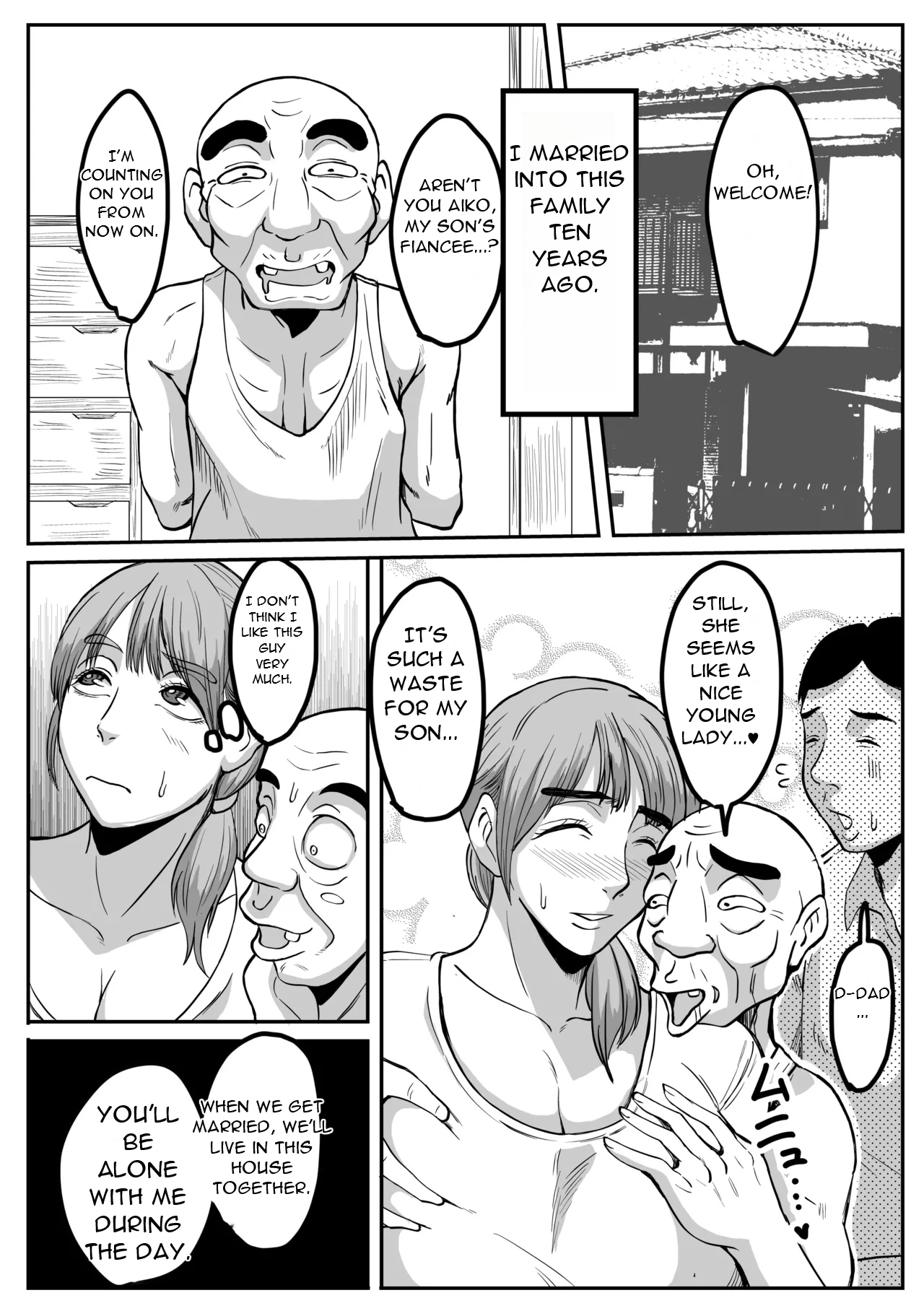 Gifu To, Soshite Musuko To - With My Father-in-law And My Son... page 5