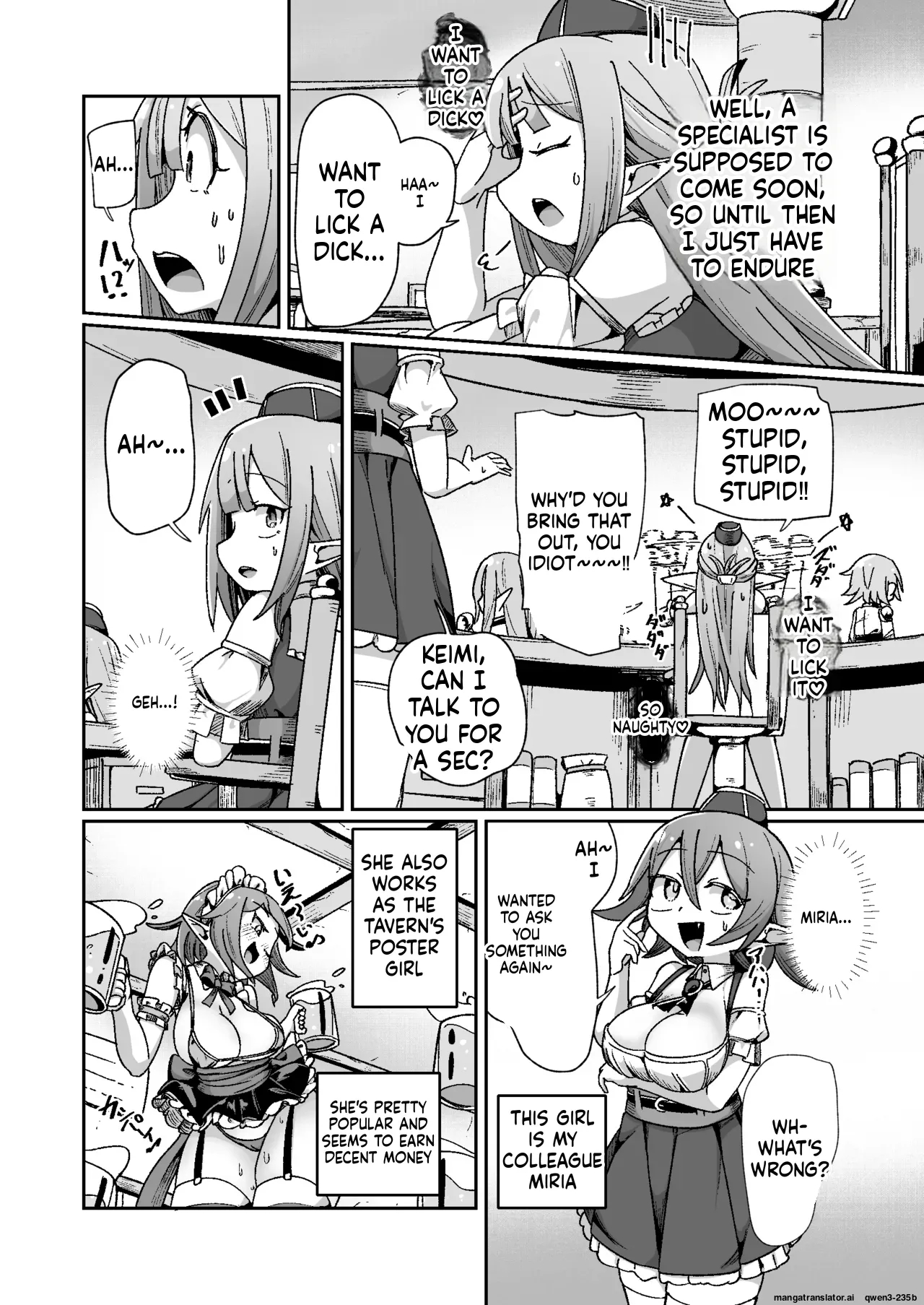 Guild Uketsukejou-chan Datte Basta Ni Kakarimasu!! Igai To Yakka Na Ingo Genchou page 7