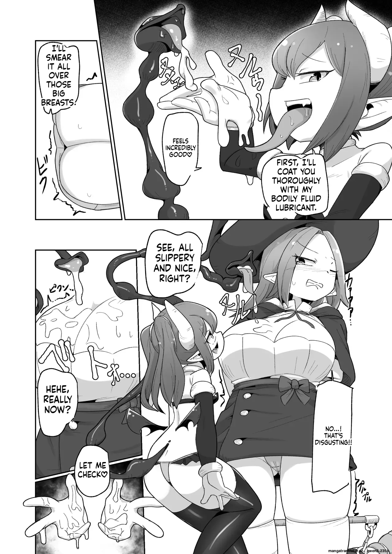 Haiboku Show Colosseum 1 Kaisenme Tsuyo Tsuyo Majutsushi-chan Vs Shintai Kaihatsu Ga Tokuina Shou Akuma Succubus-chan page 20