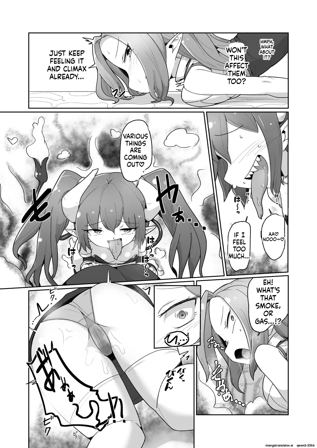Haiboku Show Colosseum 1 Kaisenme Tsuyo Tsuyo Majutsushi-chan Vs Shintai Kaihatsu Ga Tokuina Shou Akuma Succubus-chan page 32