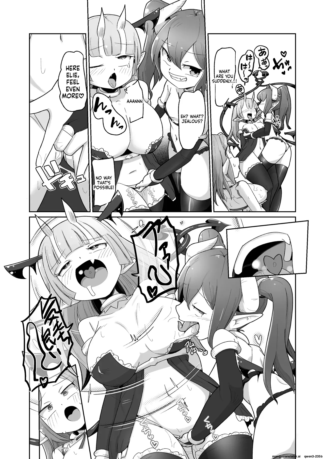 Haiboku Show Colosseum 1 Kaisenme Tsuyo Tsuyo Majutsushi-chan Vs Shintai Kaihatsu Ga Tokuina Shou Akuma Succubus-chan page 36