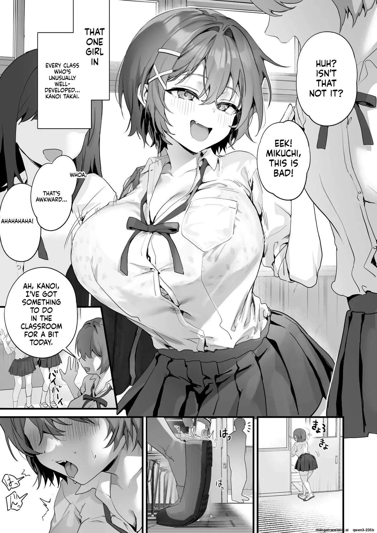 Hokago Kodukuri Seikyoiku -pure De Sukebe Na Hatsuiku 2 Ko Ni Man To Man Nakad Mtl page 3