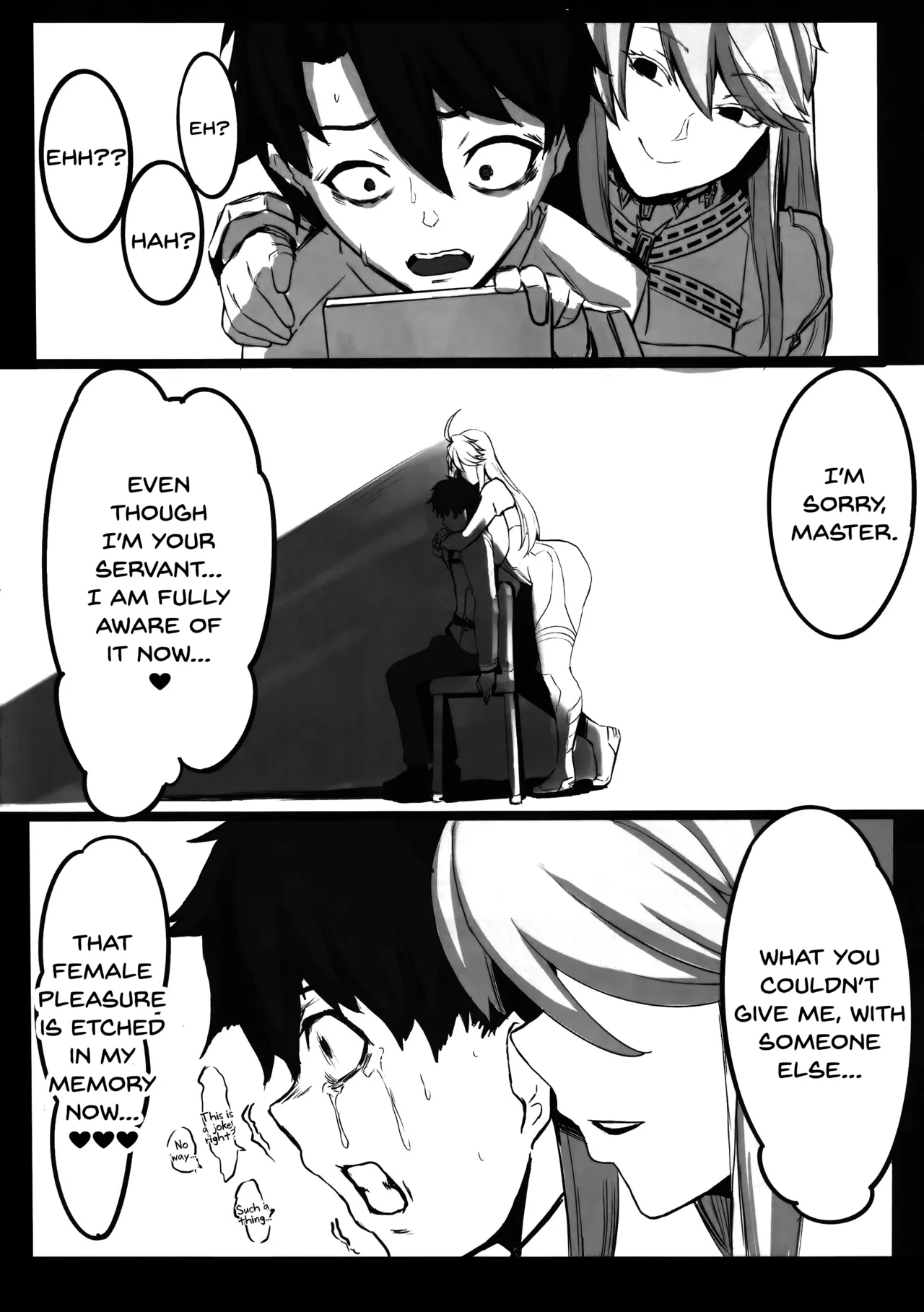 Hoshi, Nikuyoku Ni Ochi Shizumu - My Master... Do You Want To Do "fusion" With Me? page 36