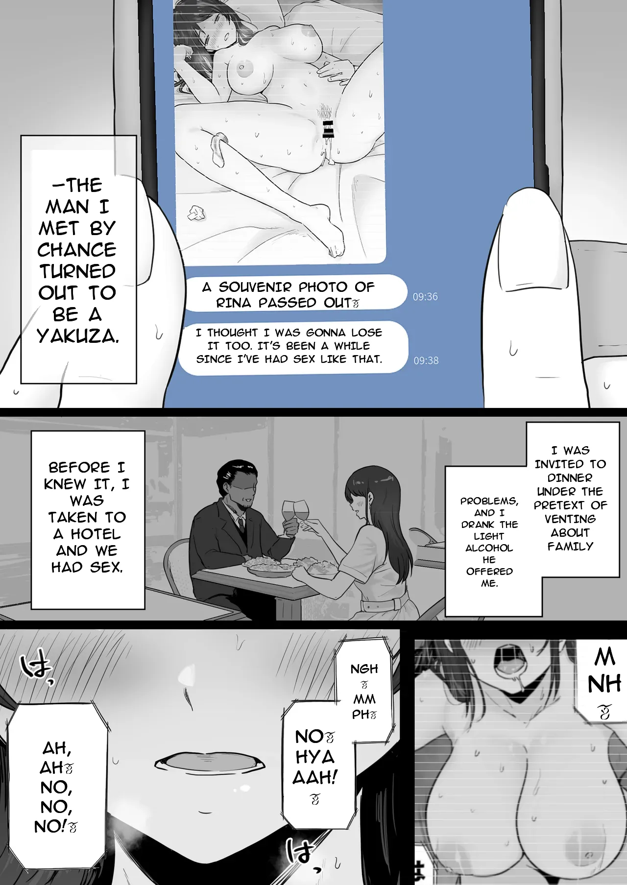 Houkai Kazoku 0-hahaoya Ga Yakuza To No Sex Ni Hamatta Hanashi- page 8