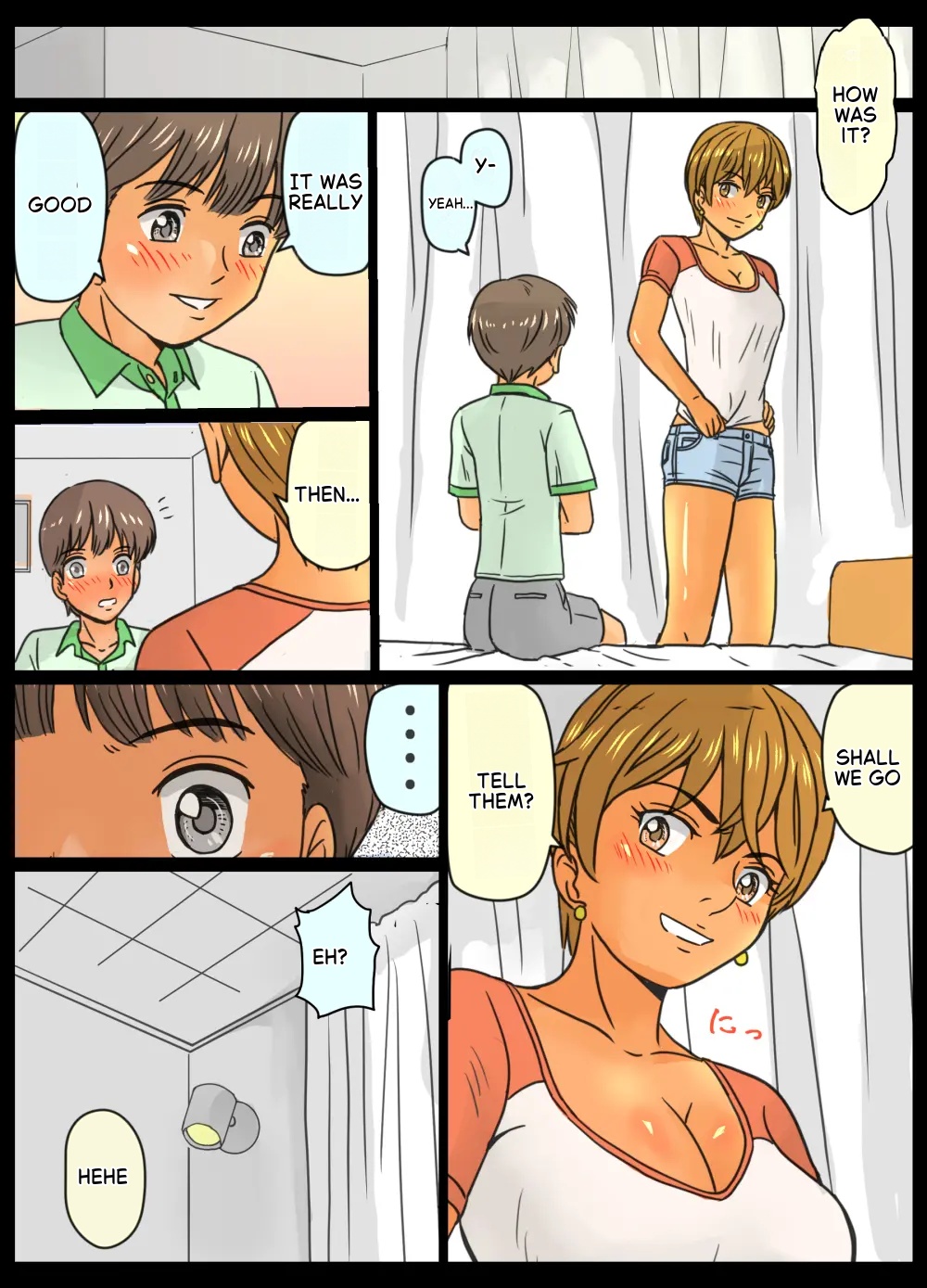 I Fucked The Hot Big Sister Before My Friend Could page 33