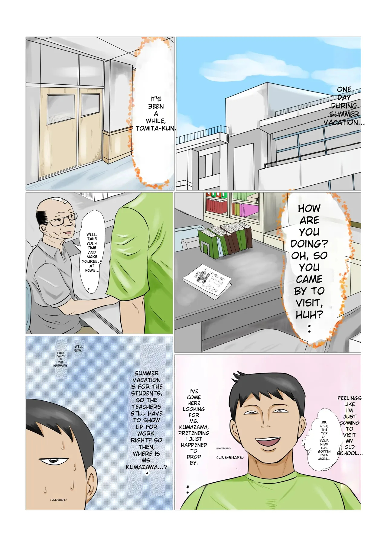 I Saw The School Nurse's Underwear And It Awakened My Sexuality... Later, As An Adult, I Met That Nurse Again page 18