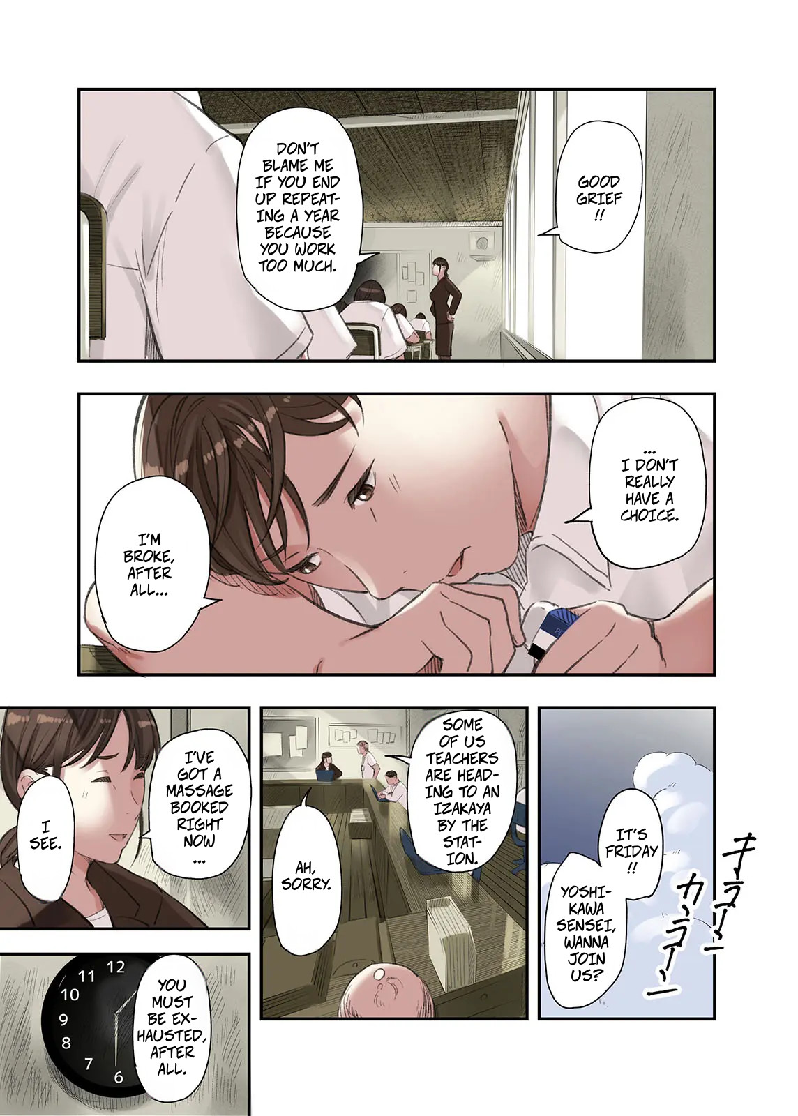 I... Work Part-time At A Sex Establishment Catering To Women 1 -- Boku... Josei You Fuuzoku De Beit Shitemashite.... page 19