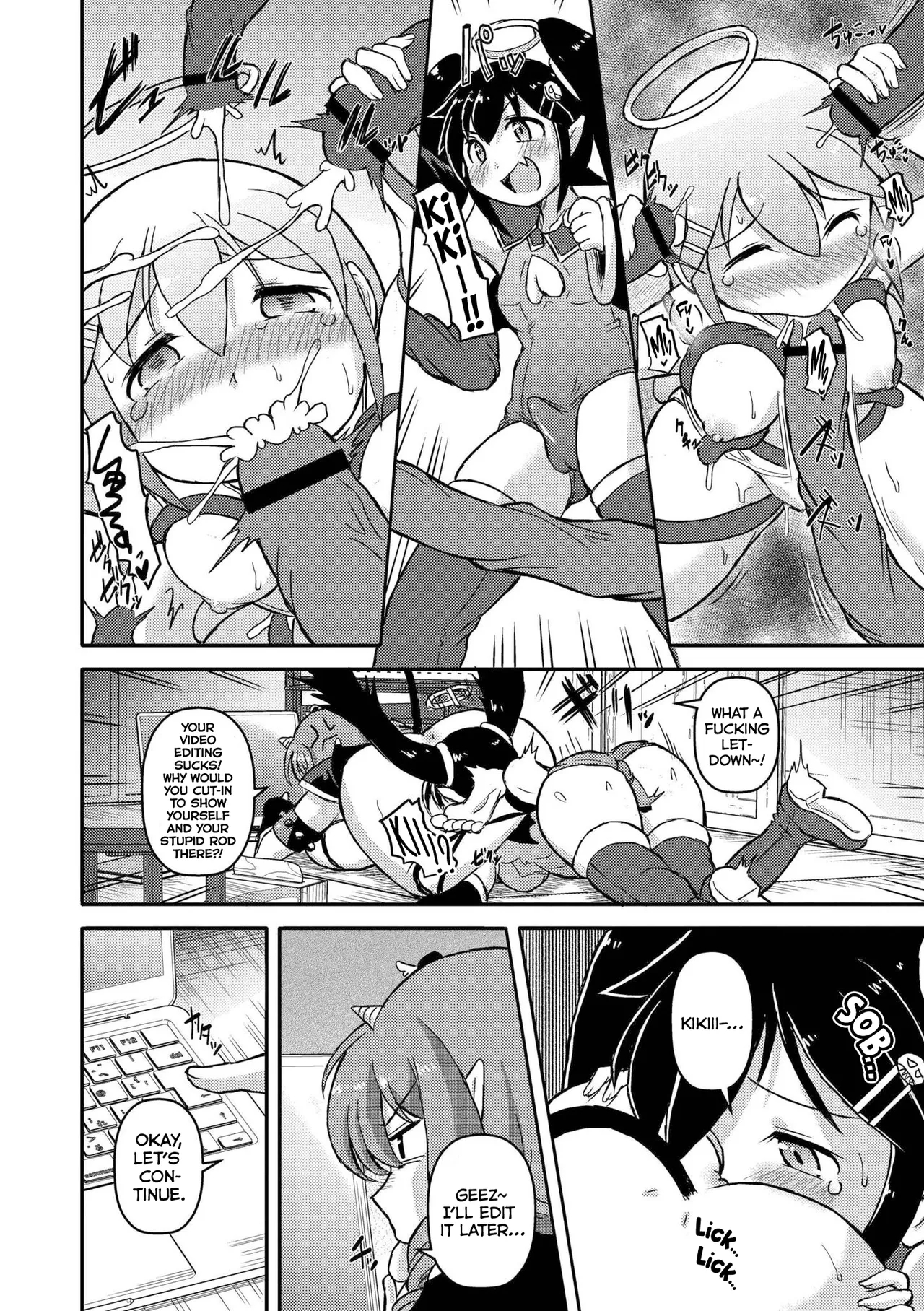 I’m A Fighter Minion, The Boss Was Hanging Out In My Room So I Tried Raping Her page 8